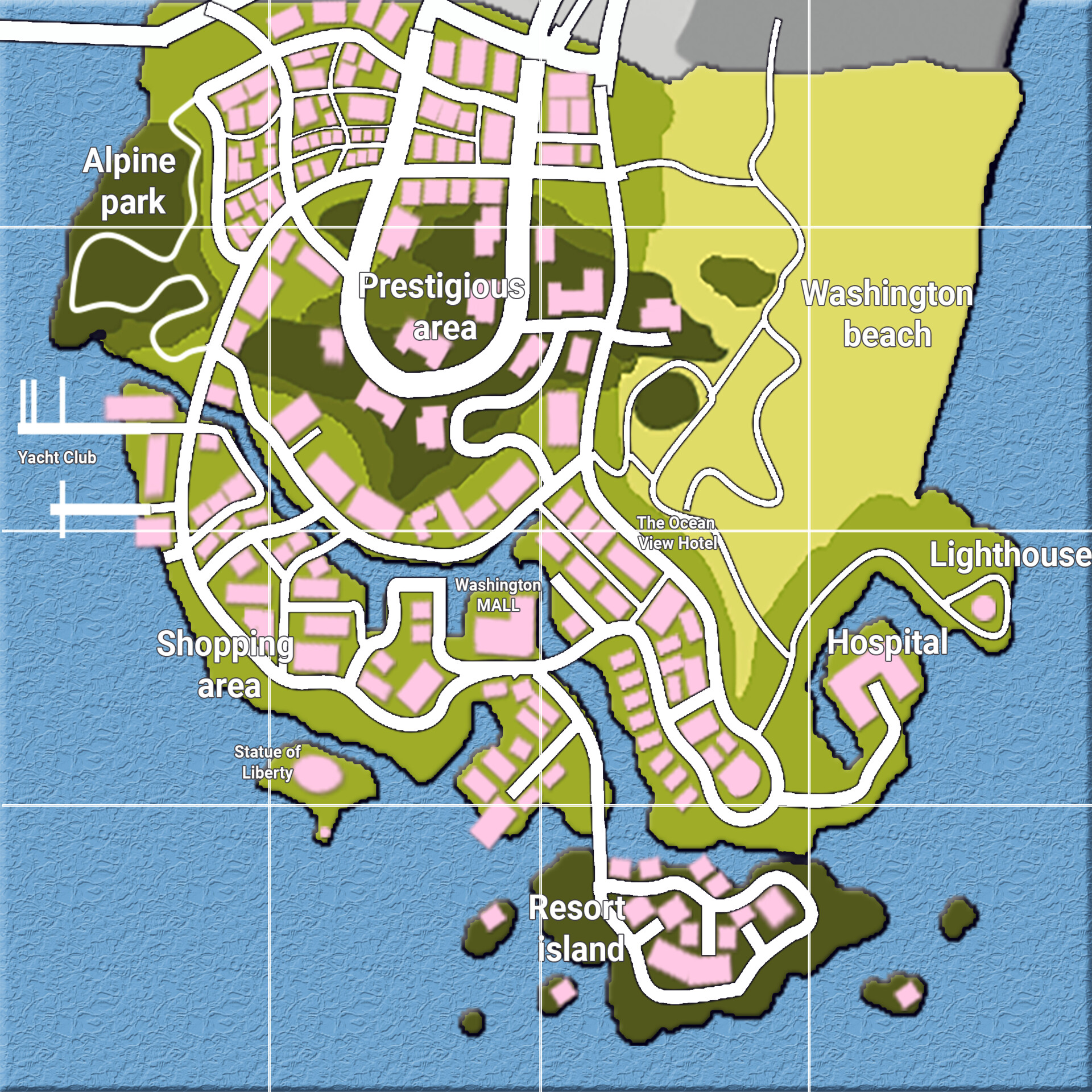 GTA 6. Grand Theft Auto VI: Vice City Map 2/4 by avatar-sd on DeviantArt