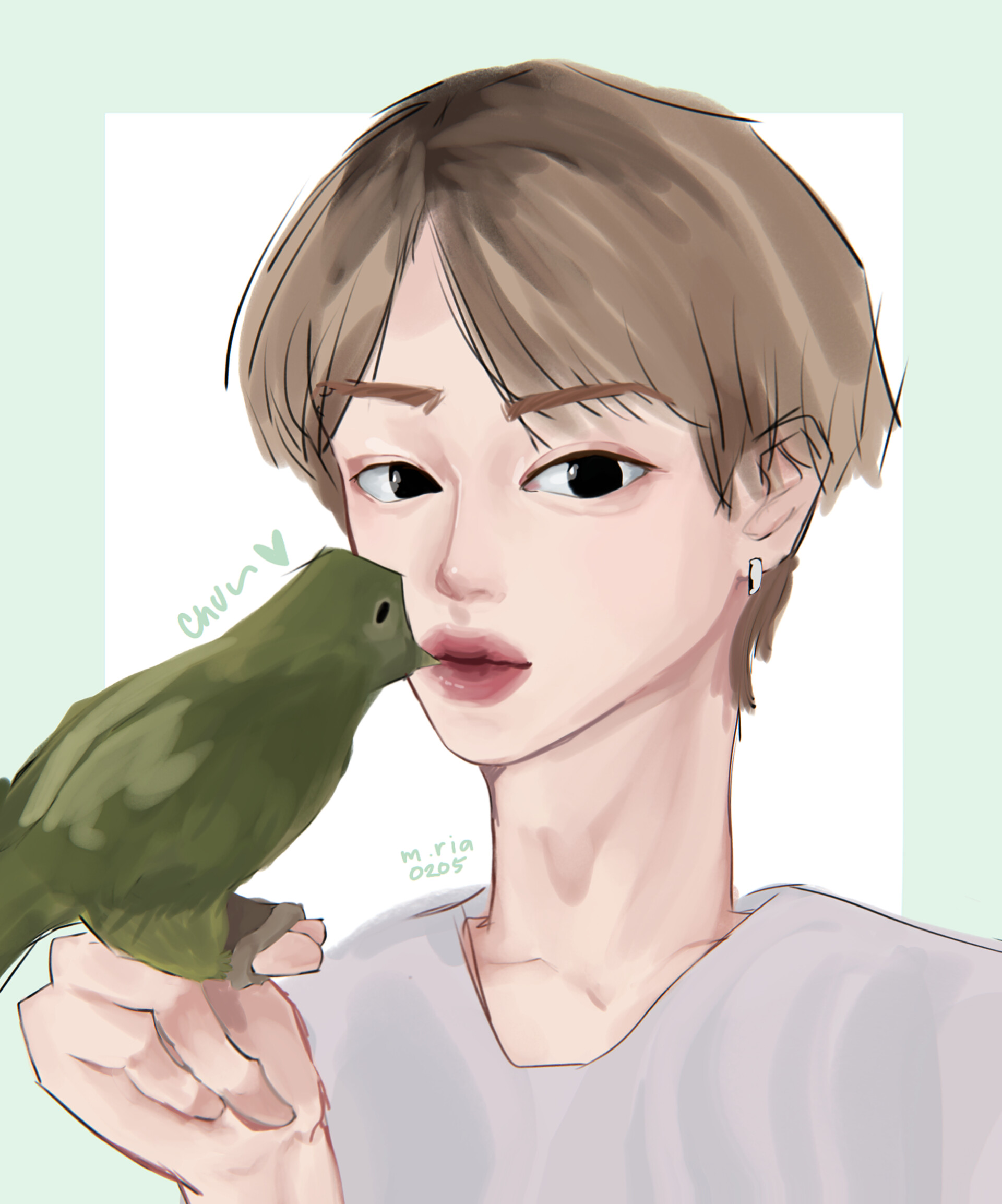 ArtStation beomgyu and toto fanart