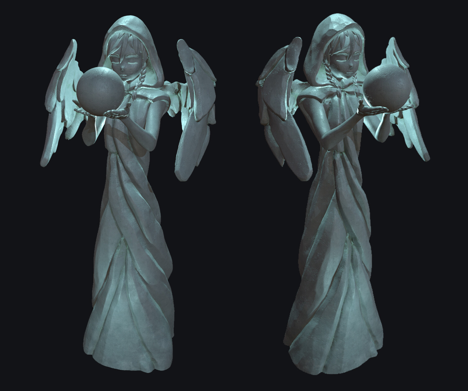 ArtStation Genshin Statue