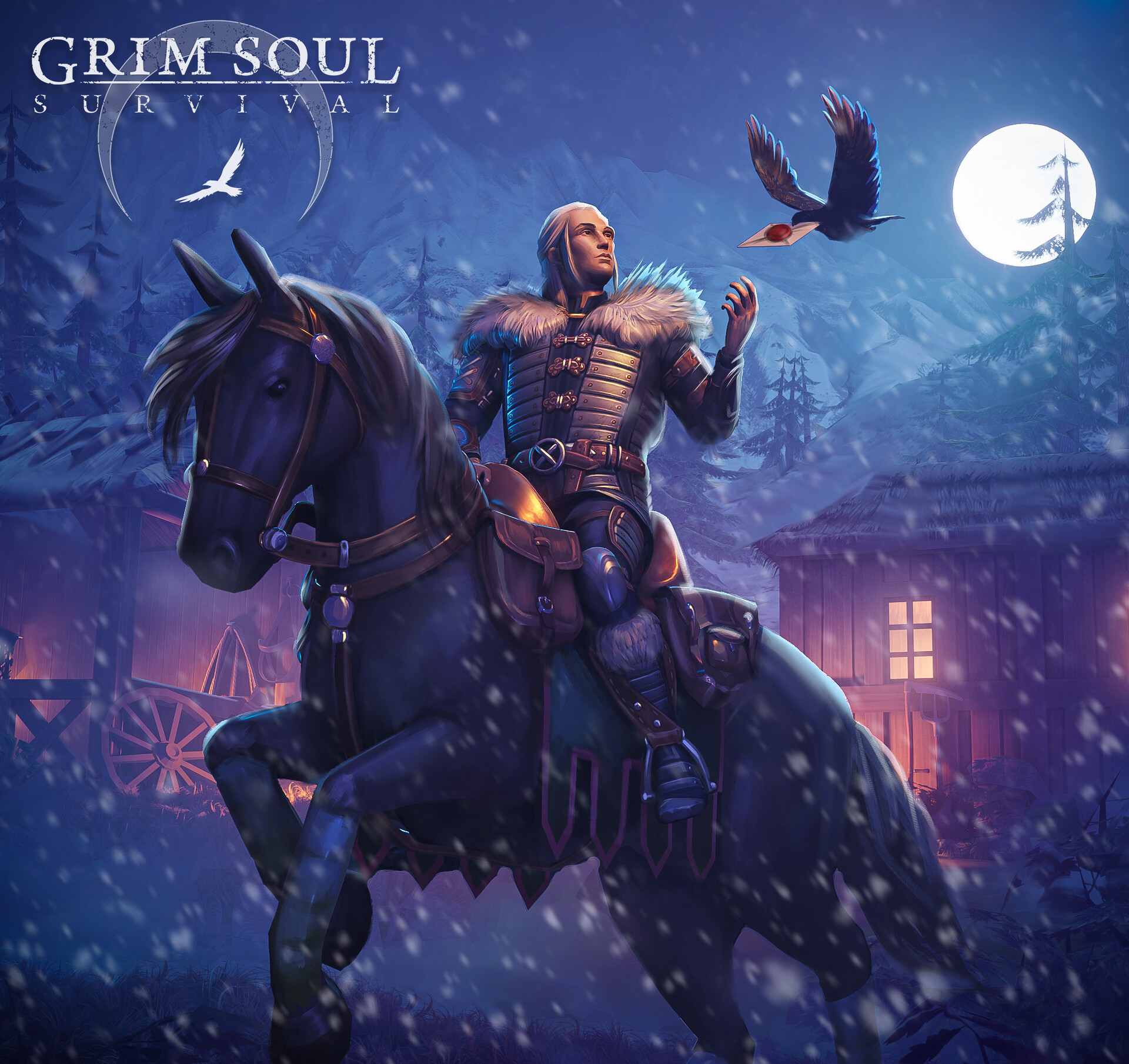 ArtStation Grim Soul horseman