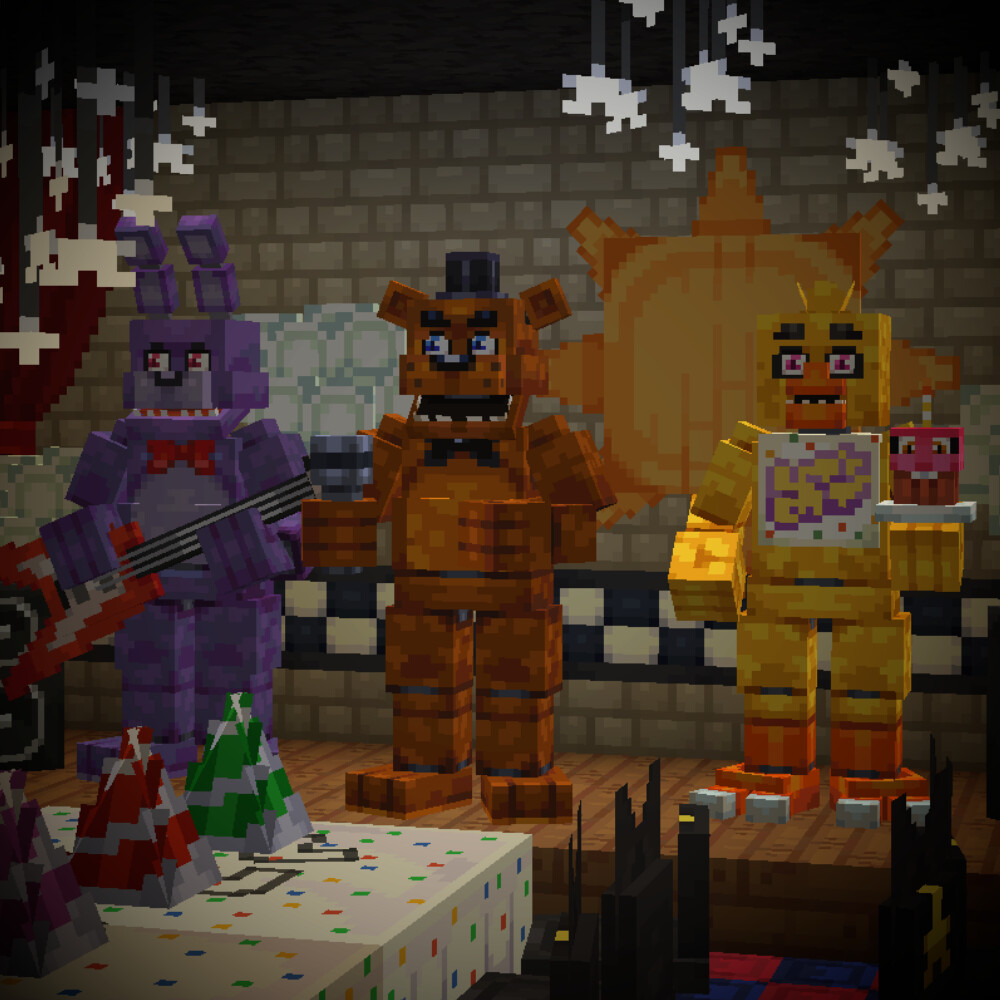 The Five Nights at Freddy's Texture Pack Minecraft Texture Pack