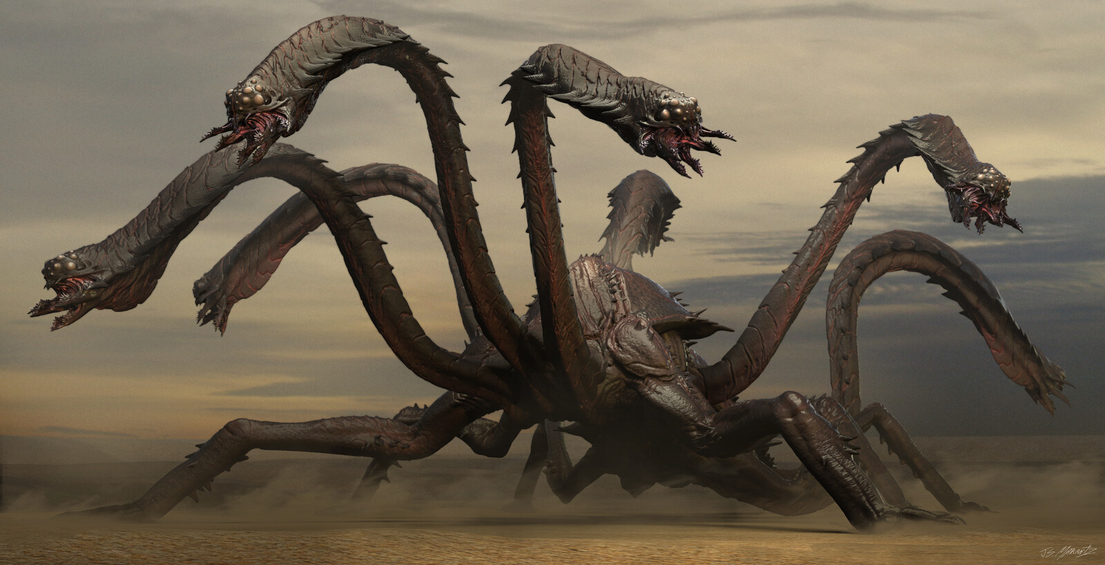 Hydra Creature Concept 
