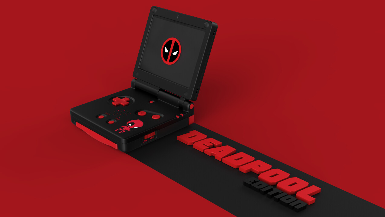 Deadpool nintendo clearance switch case