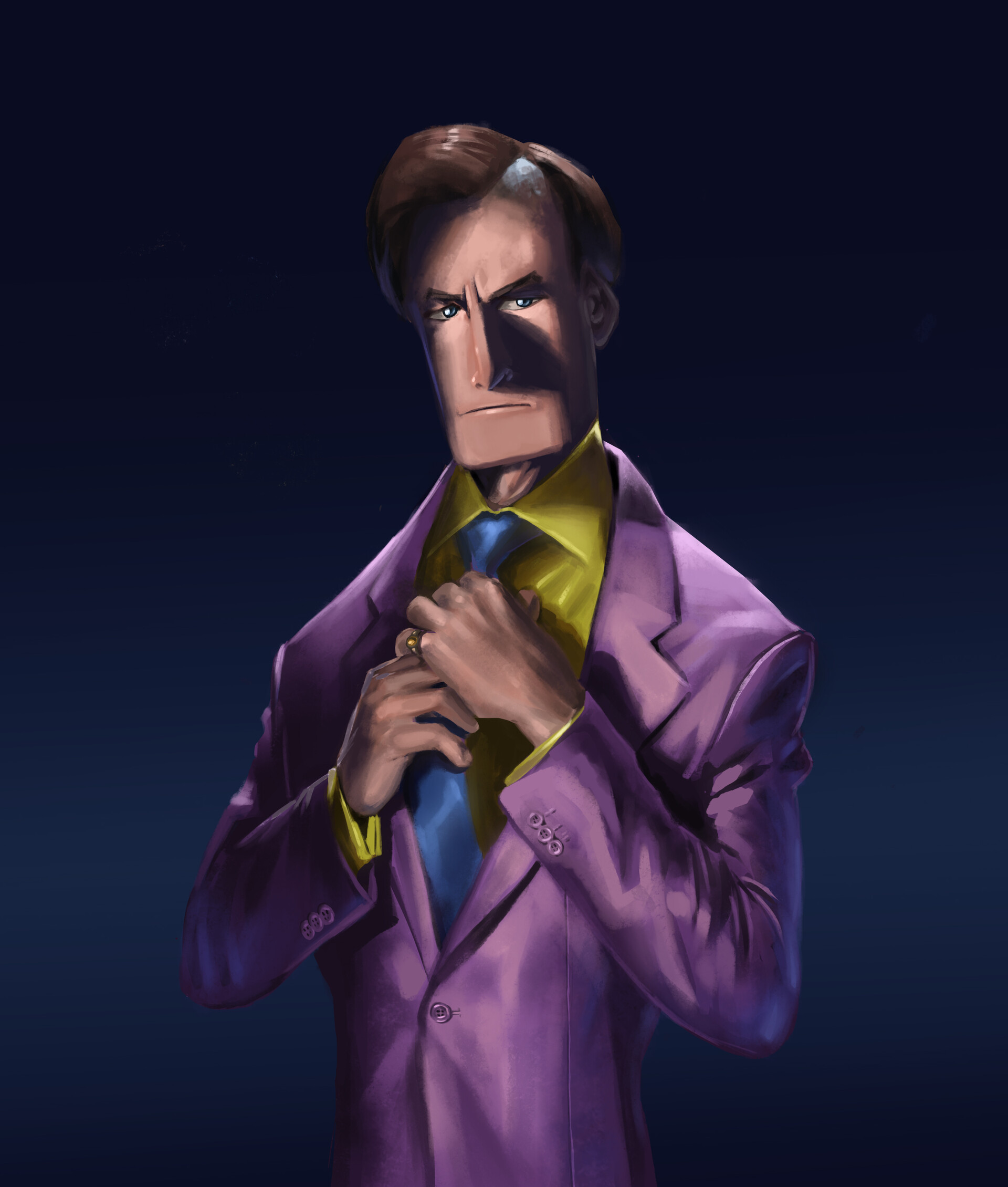 ArtStation Saul Goodman