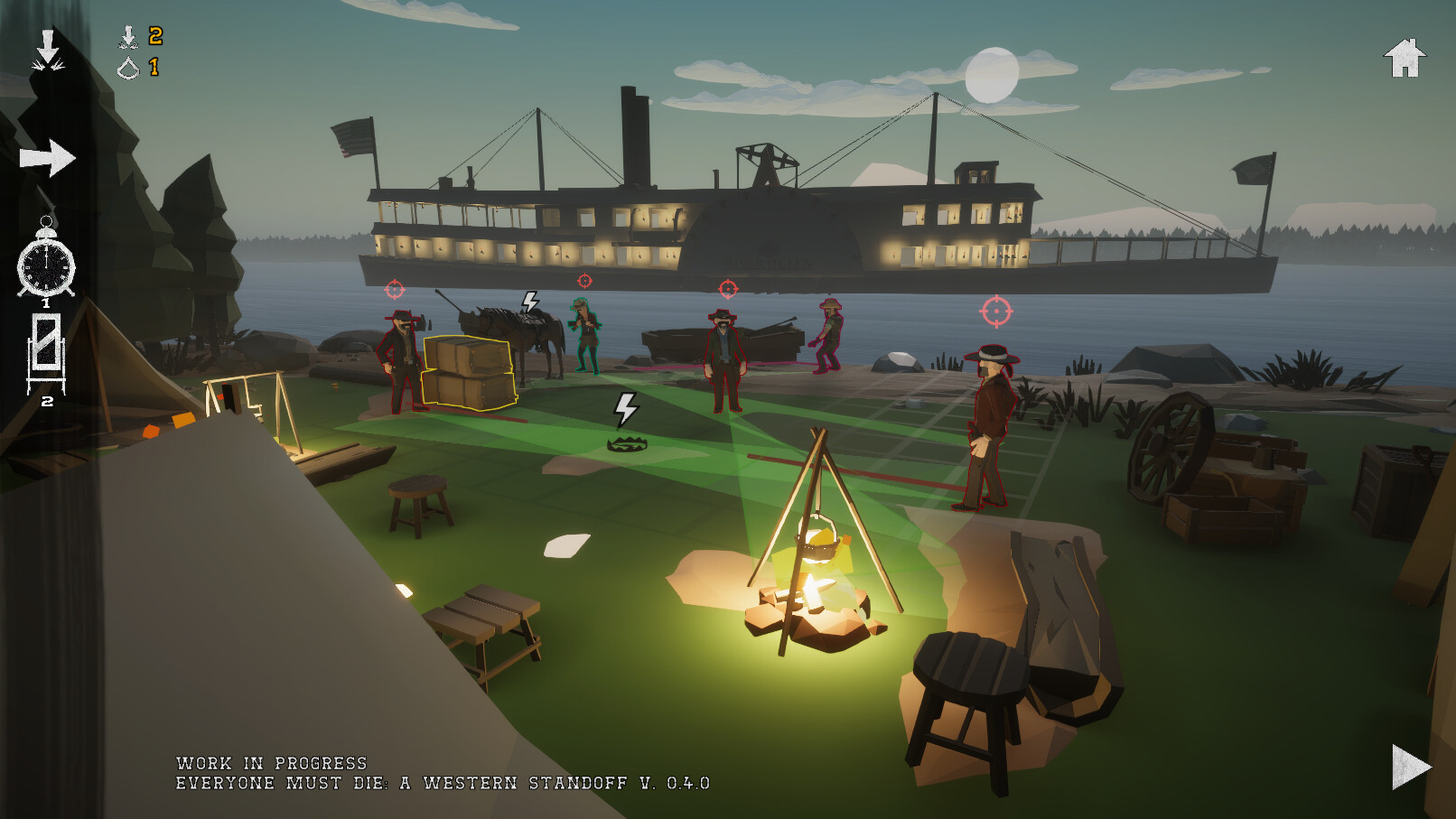 ArtStation Armchair Developers Everyone Must Die (steamboat showcase)