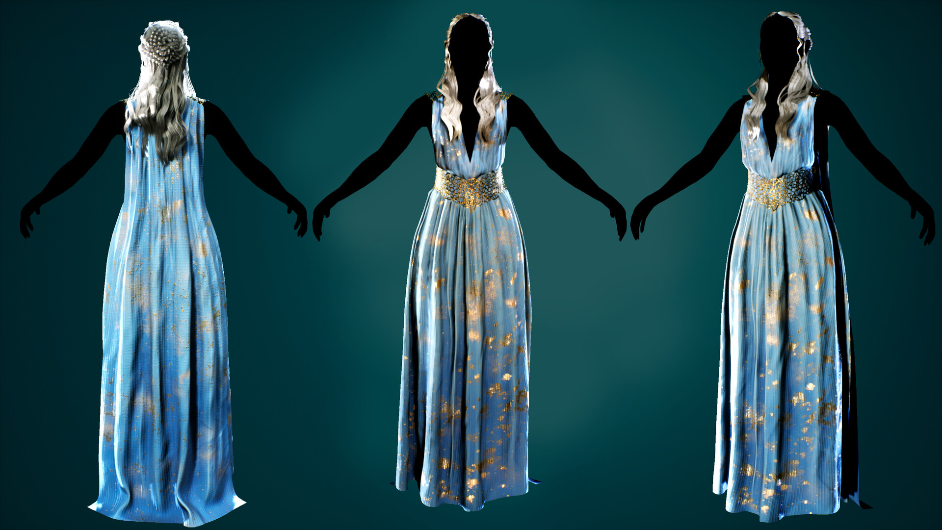 ArtStation - Daenerys Targaryen Outfits ArtStation - Daenerys Targaryen Outfits