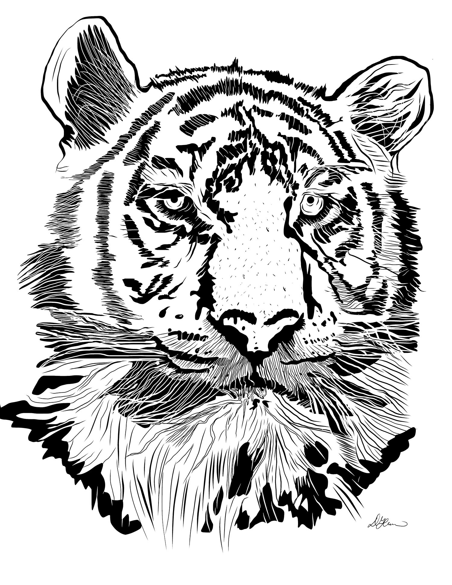 ArtStation - Siberian Tiger
