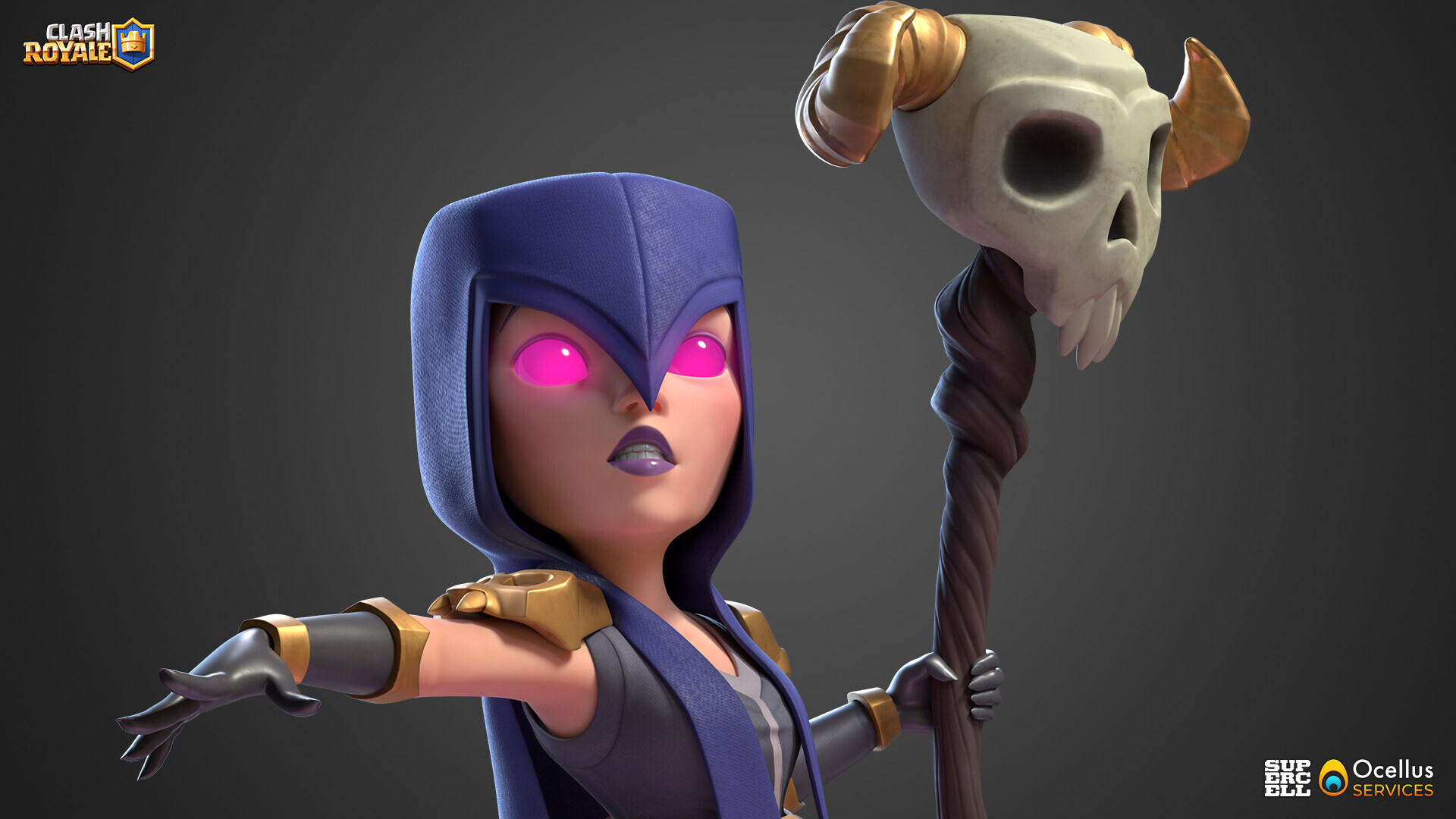 Mykhail Klymenko - Clash Royale - Witch