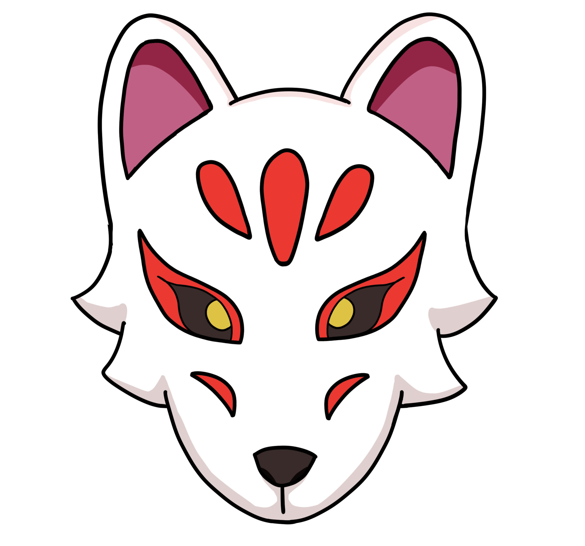 ArtStation Kitsune Mask