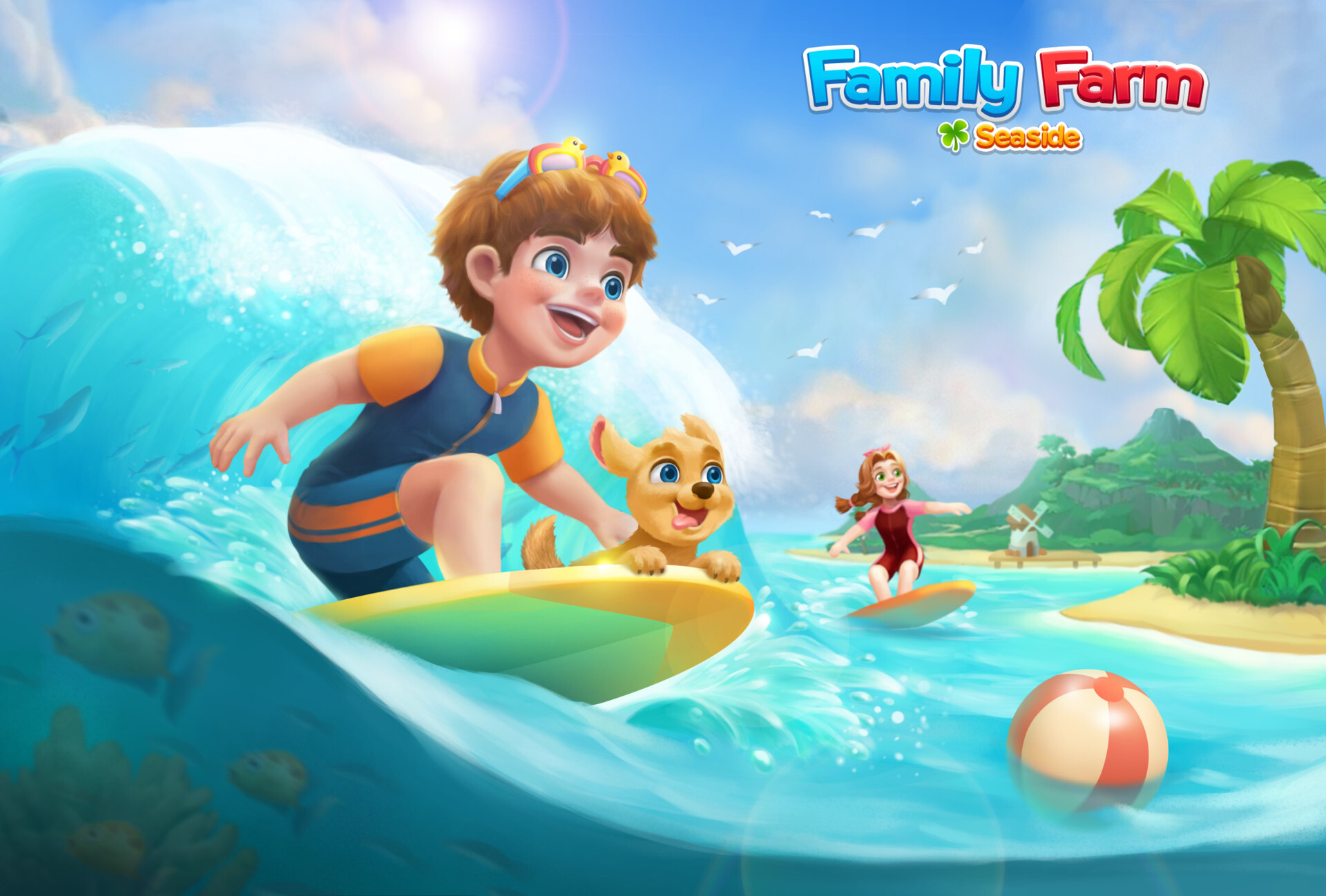 ArtStation Family Farm seaside