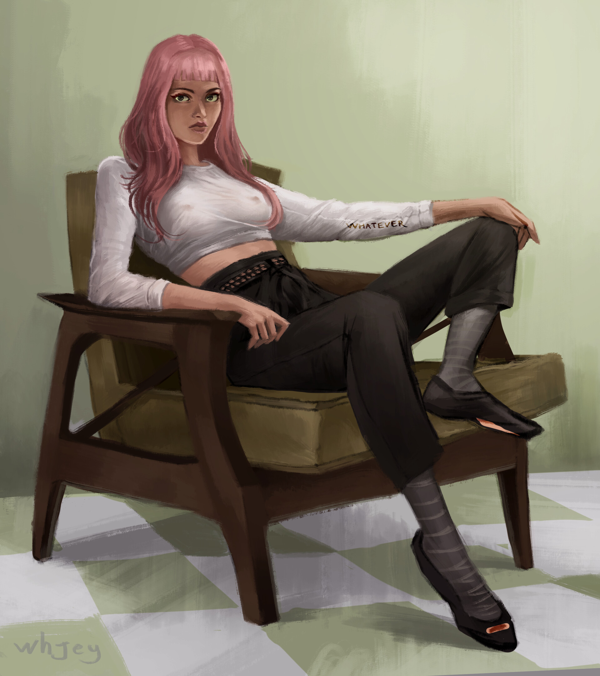 Painting of a photography by Bahadır Atcı