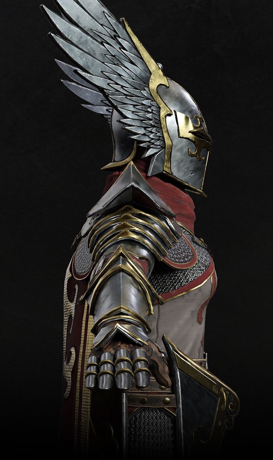 Winged Knight up close 1