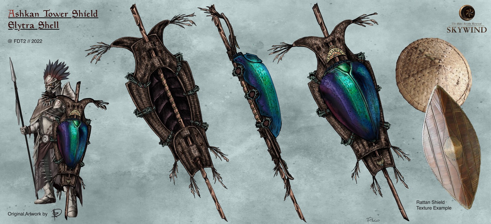Shield - Ashkan Tower Shield (Beetle)