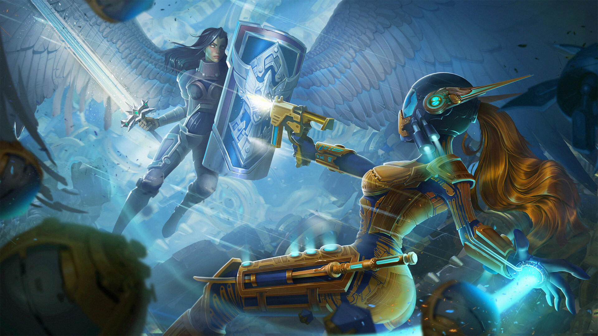 ArtStation - SPLASH SCREEN for a mobile game
