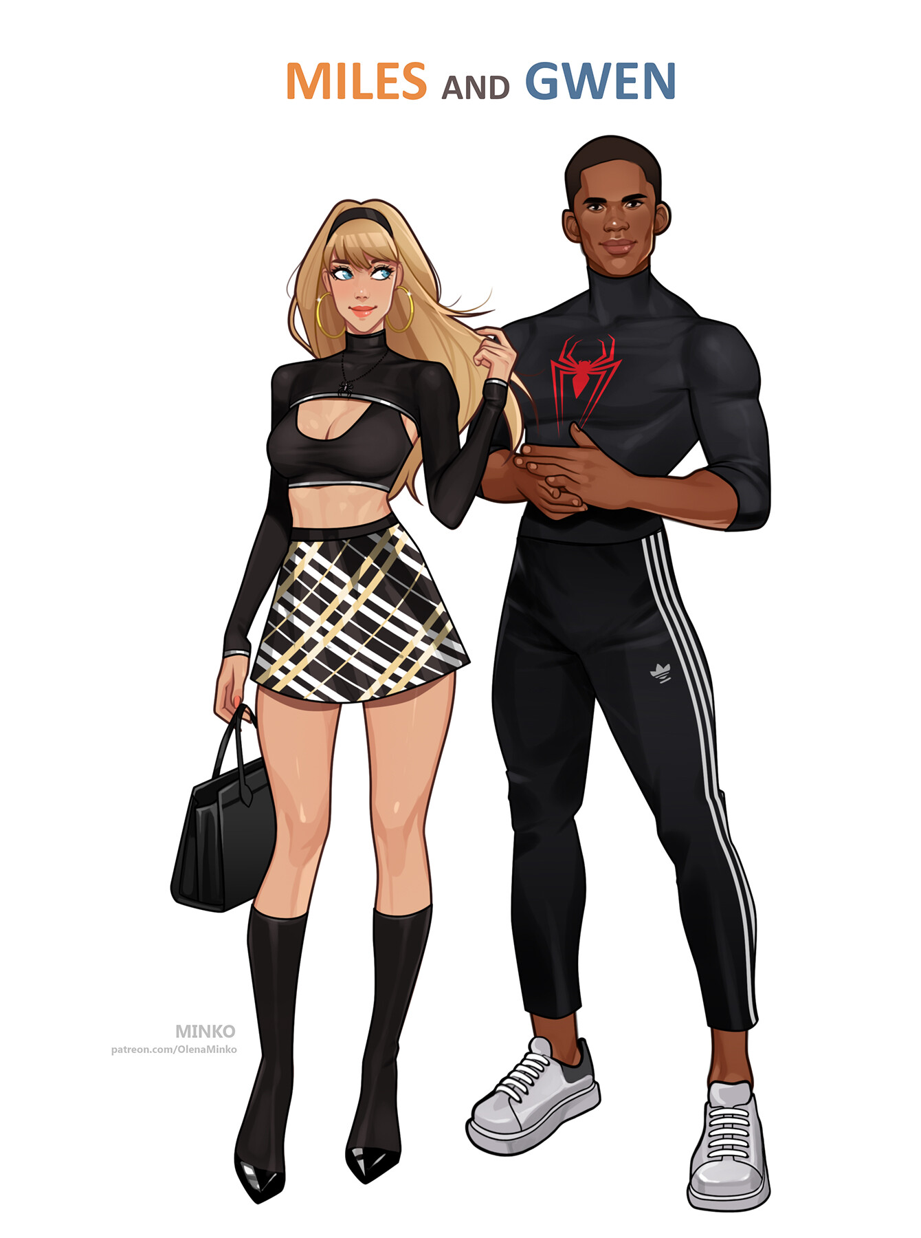 ArtStation Miles And Gwen ArtStation Miles And Gwen