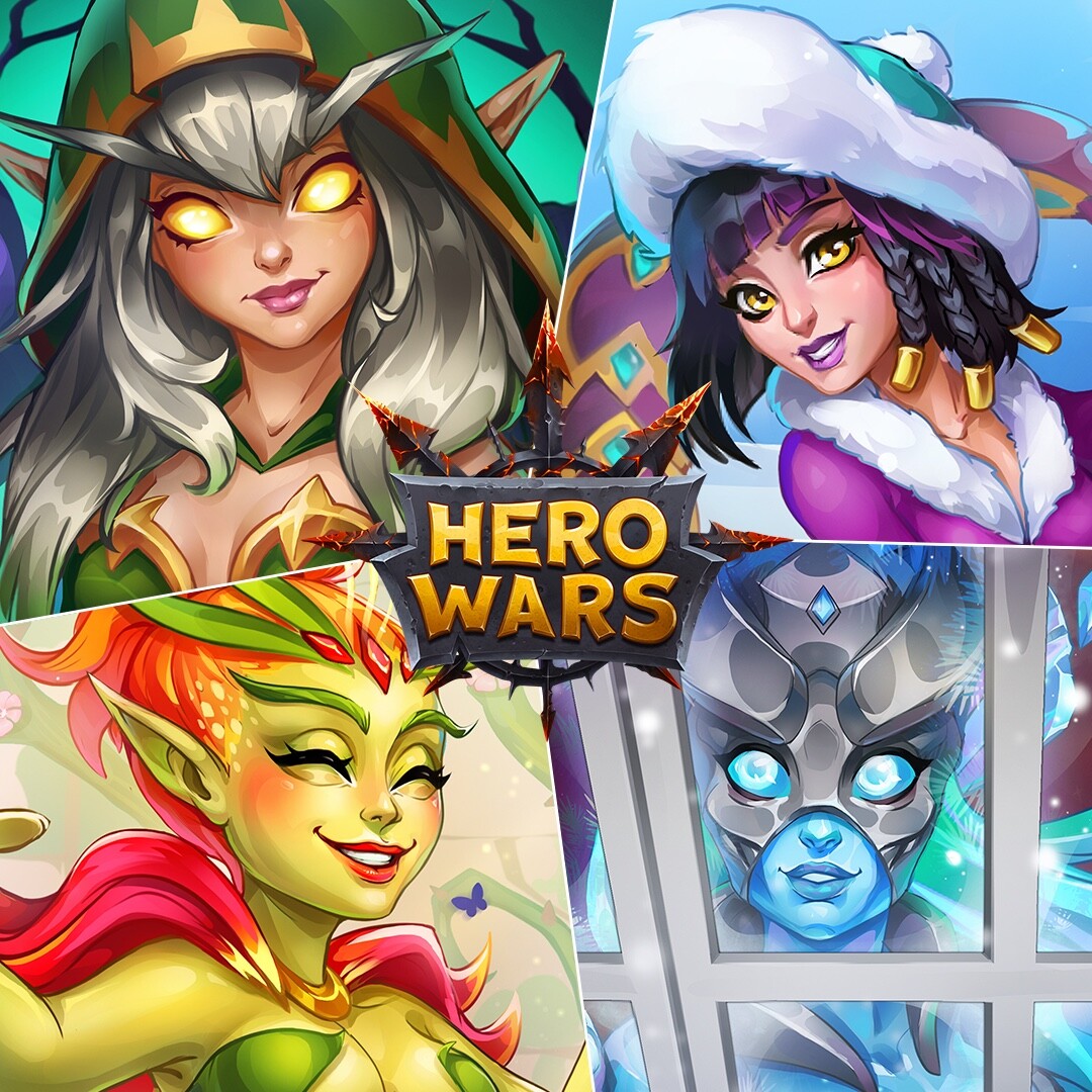 ArtStation Ladies of Hero Wars.