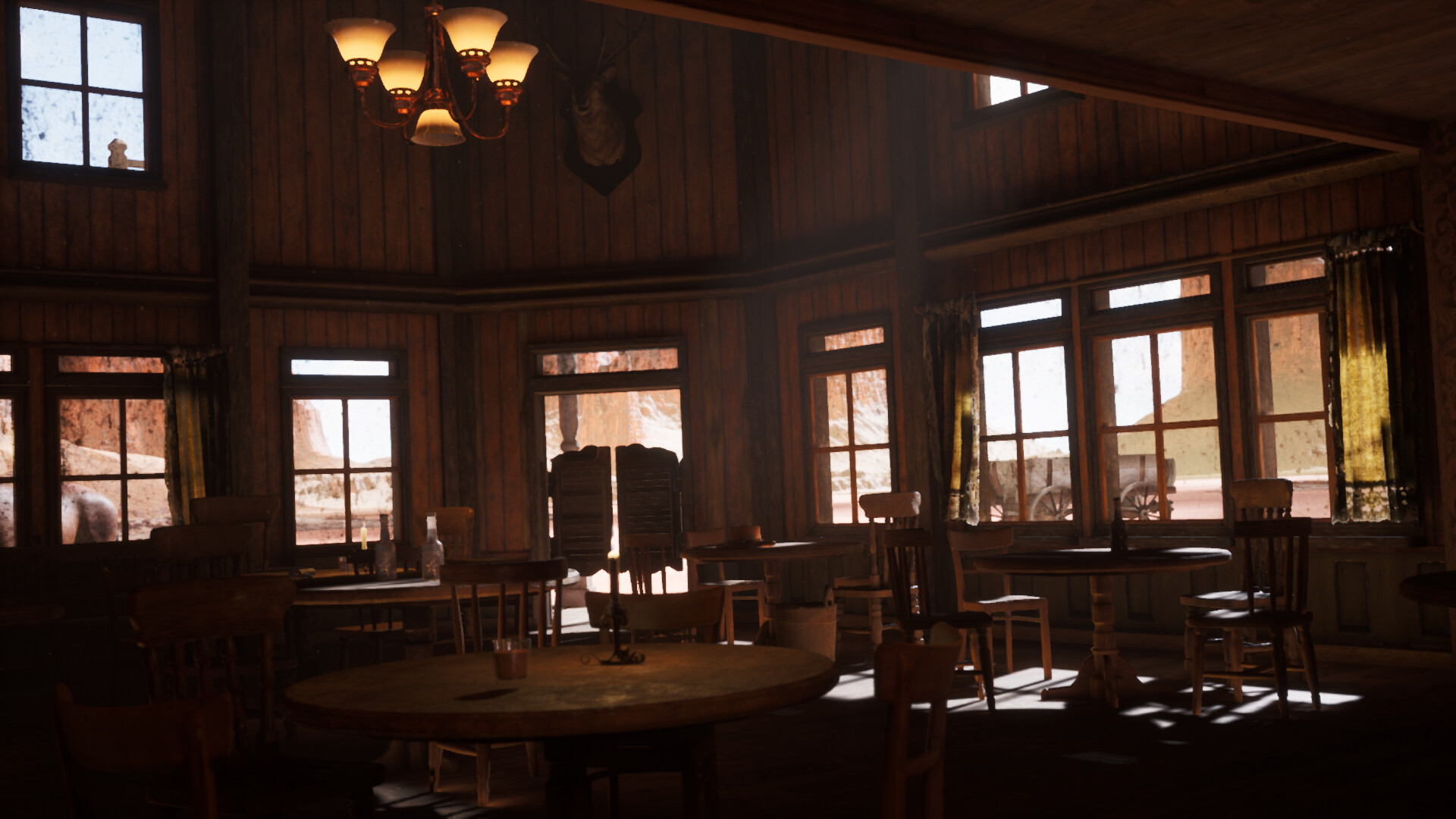 ArtStation - Saloon for virtual production