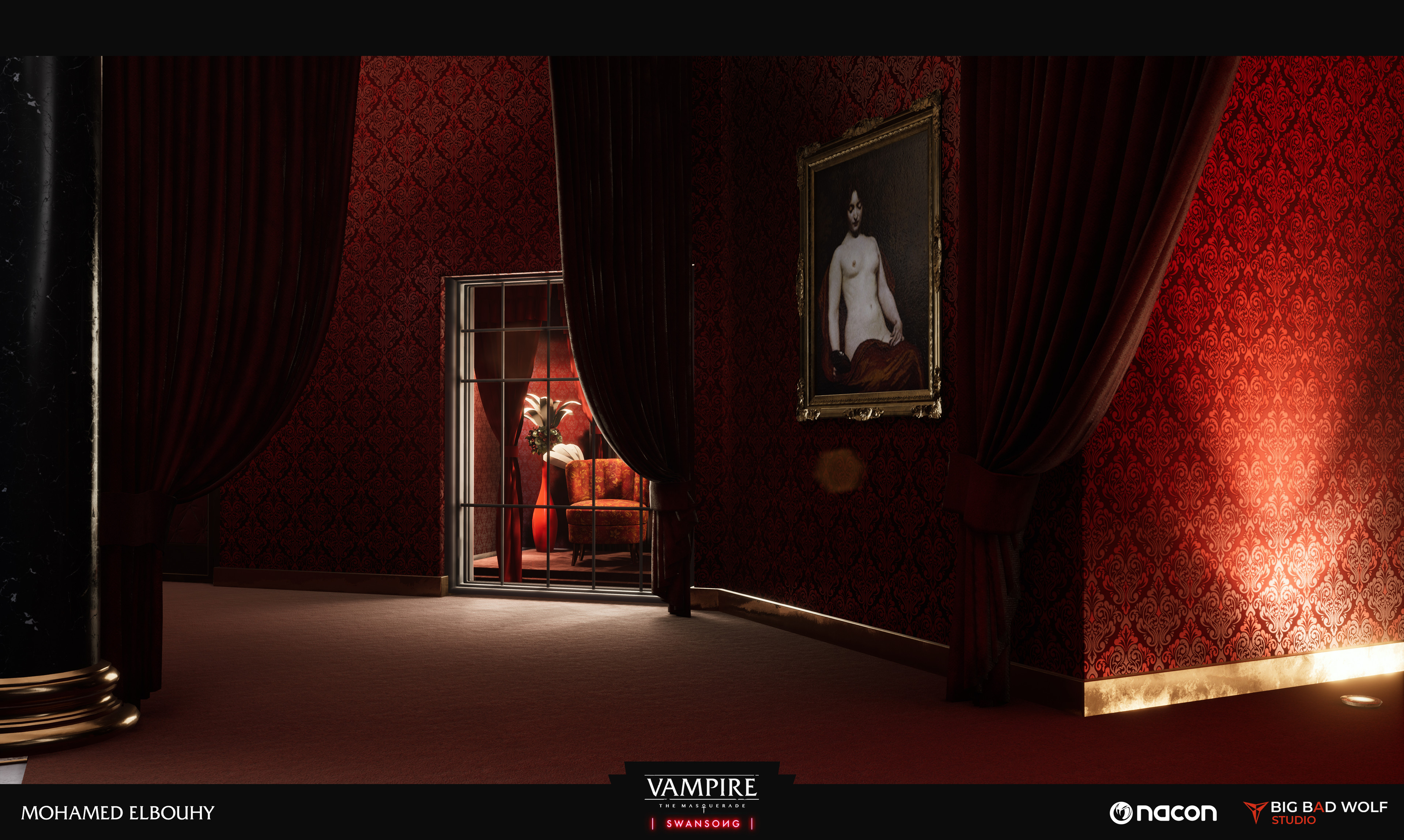 ArtStation - Vampire the Masquerade - Swansong : Atrium VIP Bar