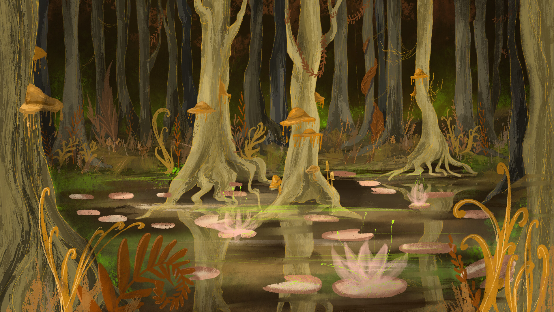 ArtStation Fantasy Swamp