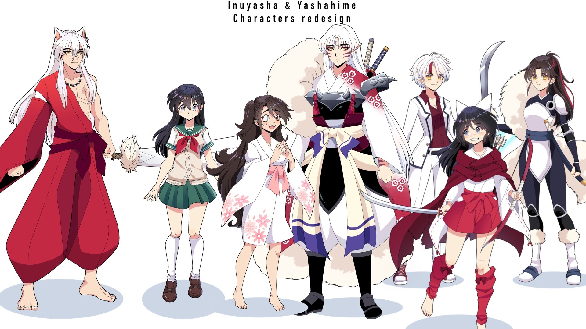 Inuyasha characters sales