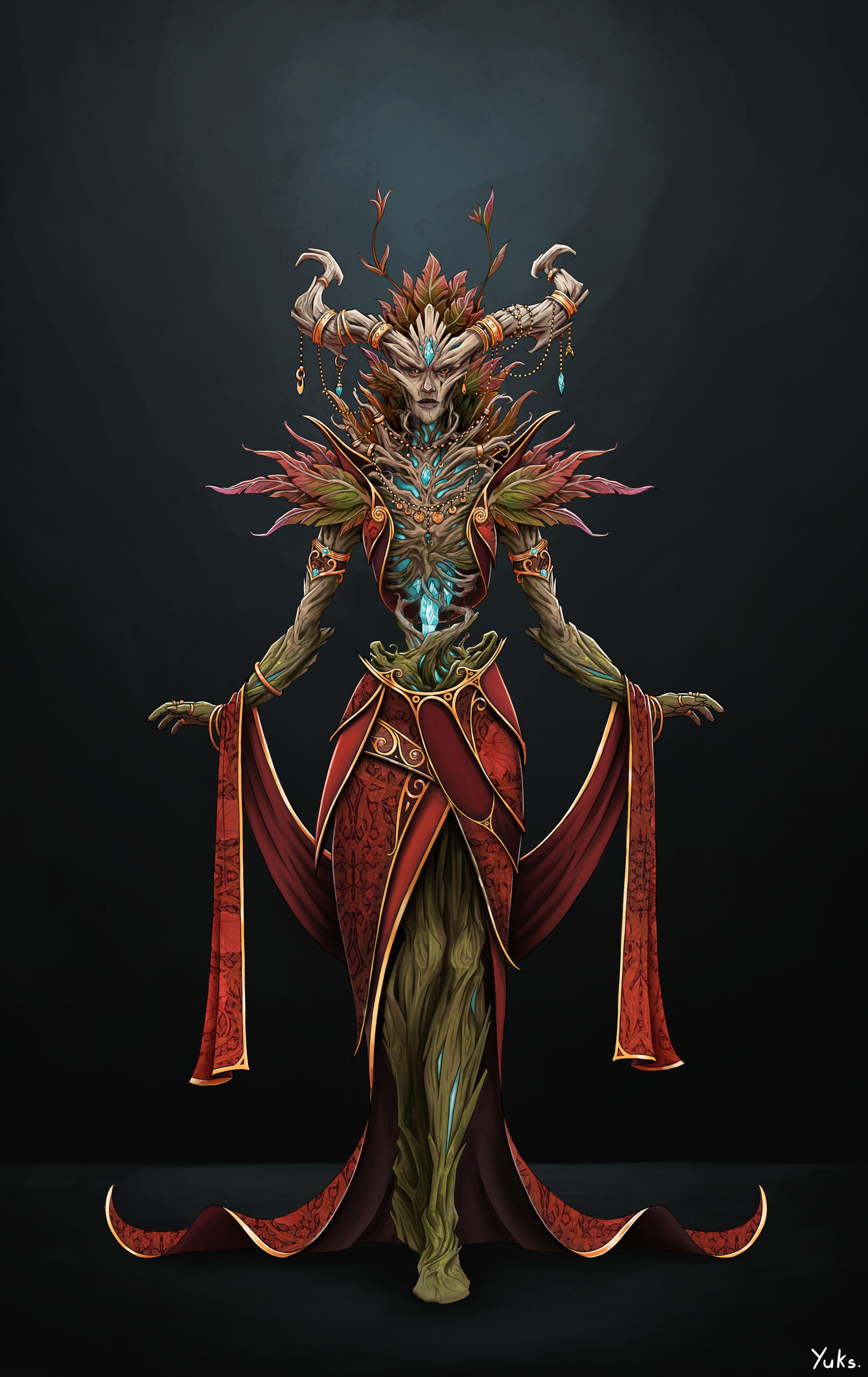 ArtStation Walking tree