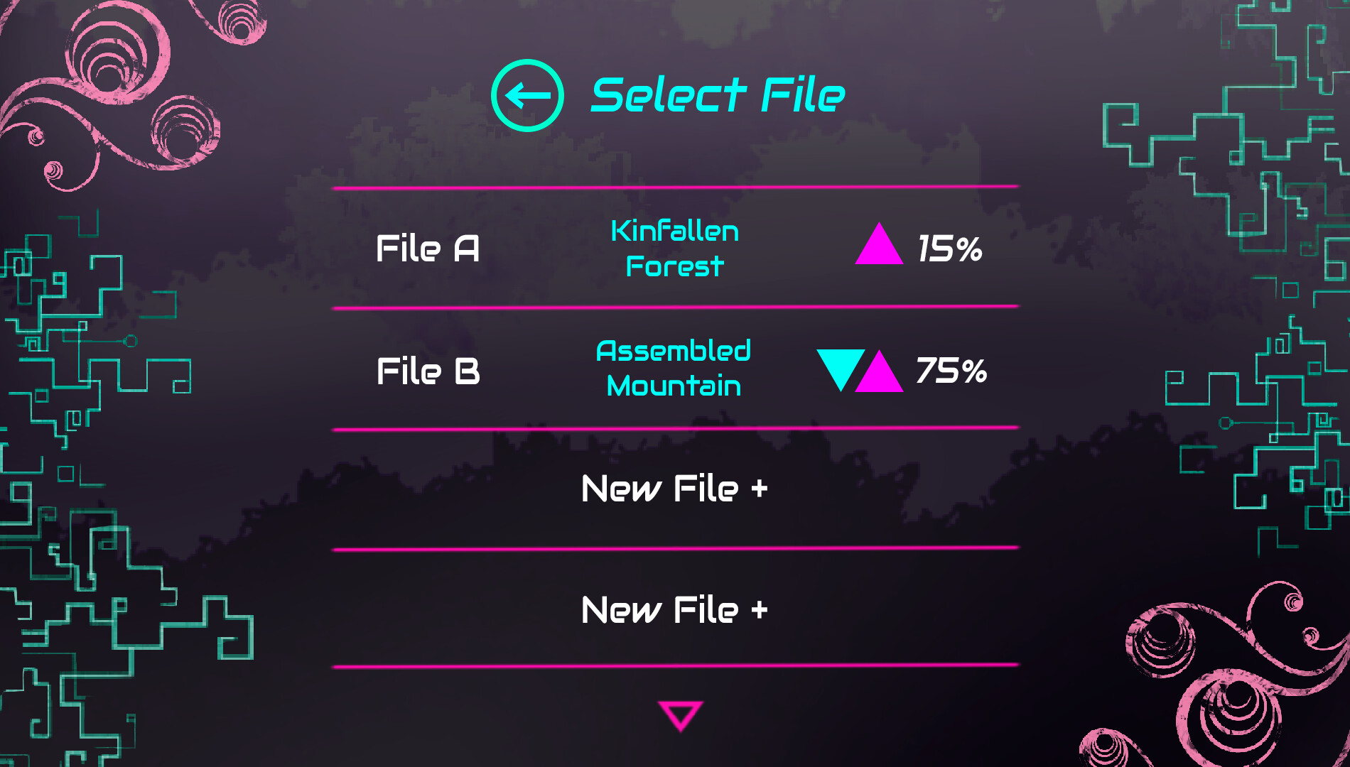 Yami Main Menu UI Design by Julia Wojtowicz — ProUser.Me