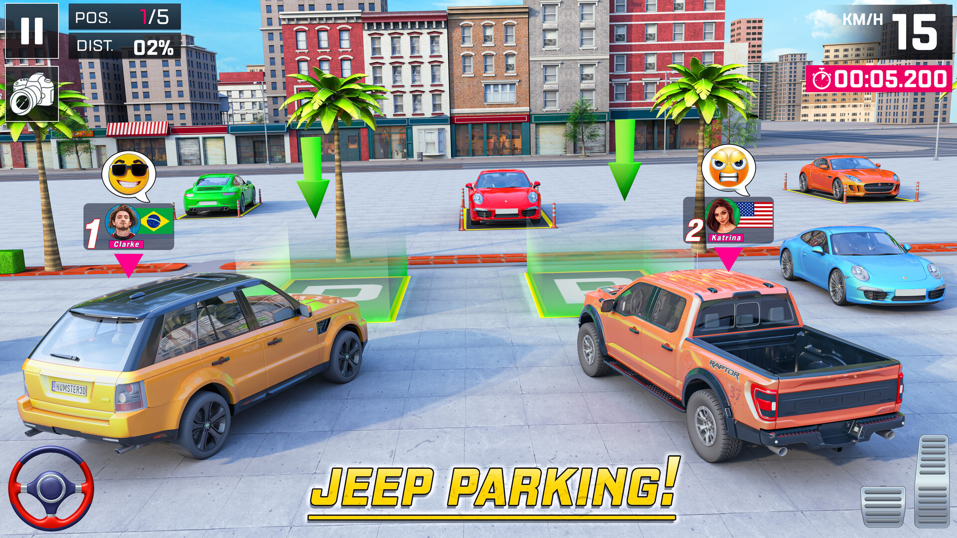 ArtStation Jeep Parking