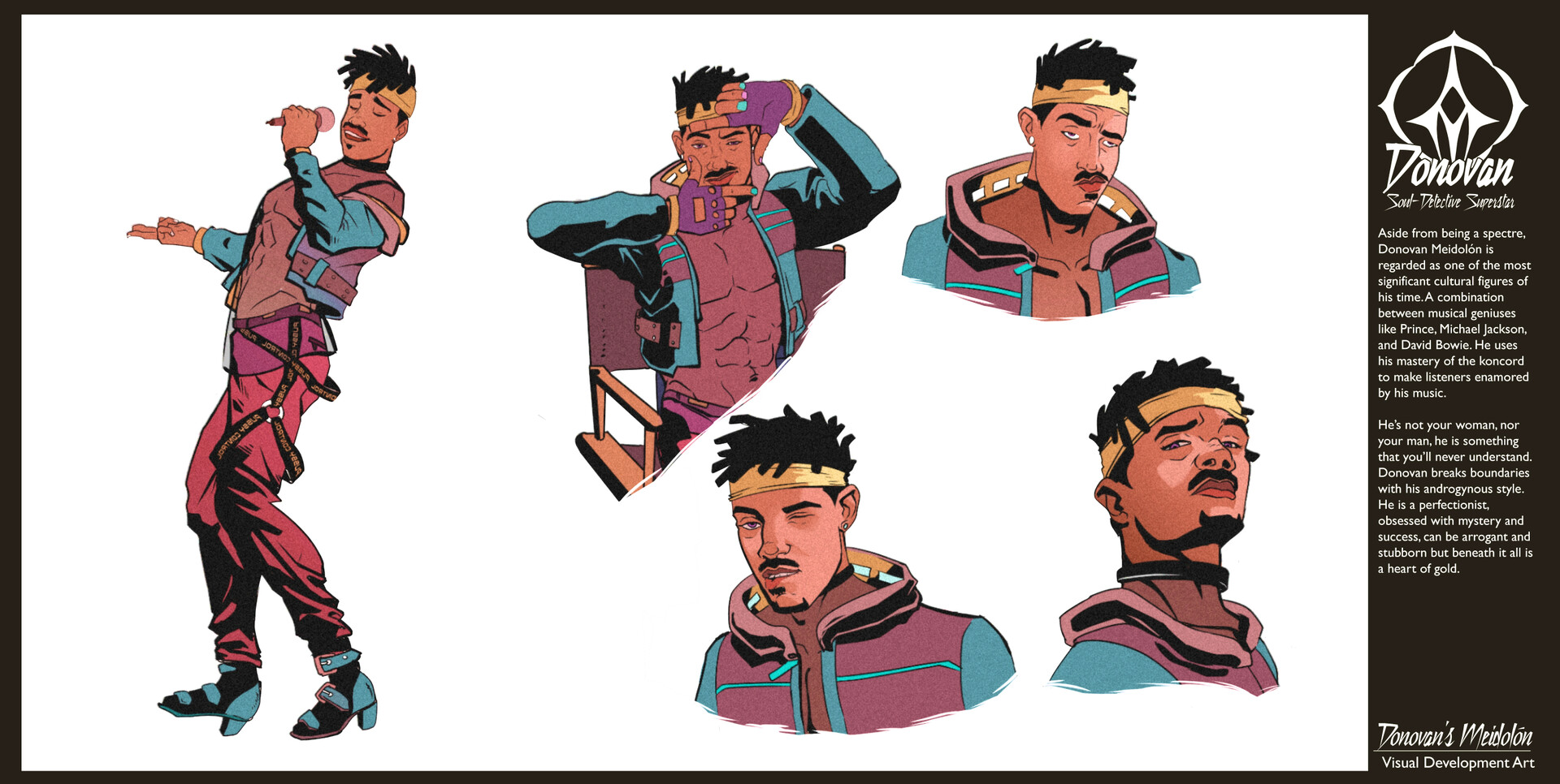 Write an expression to represent donovan