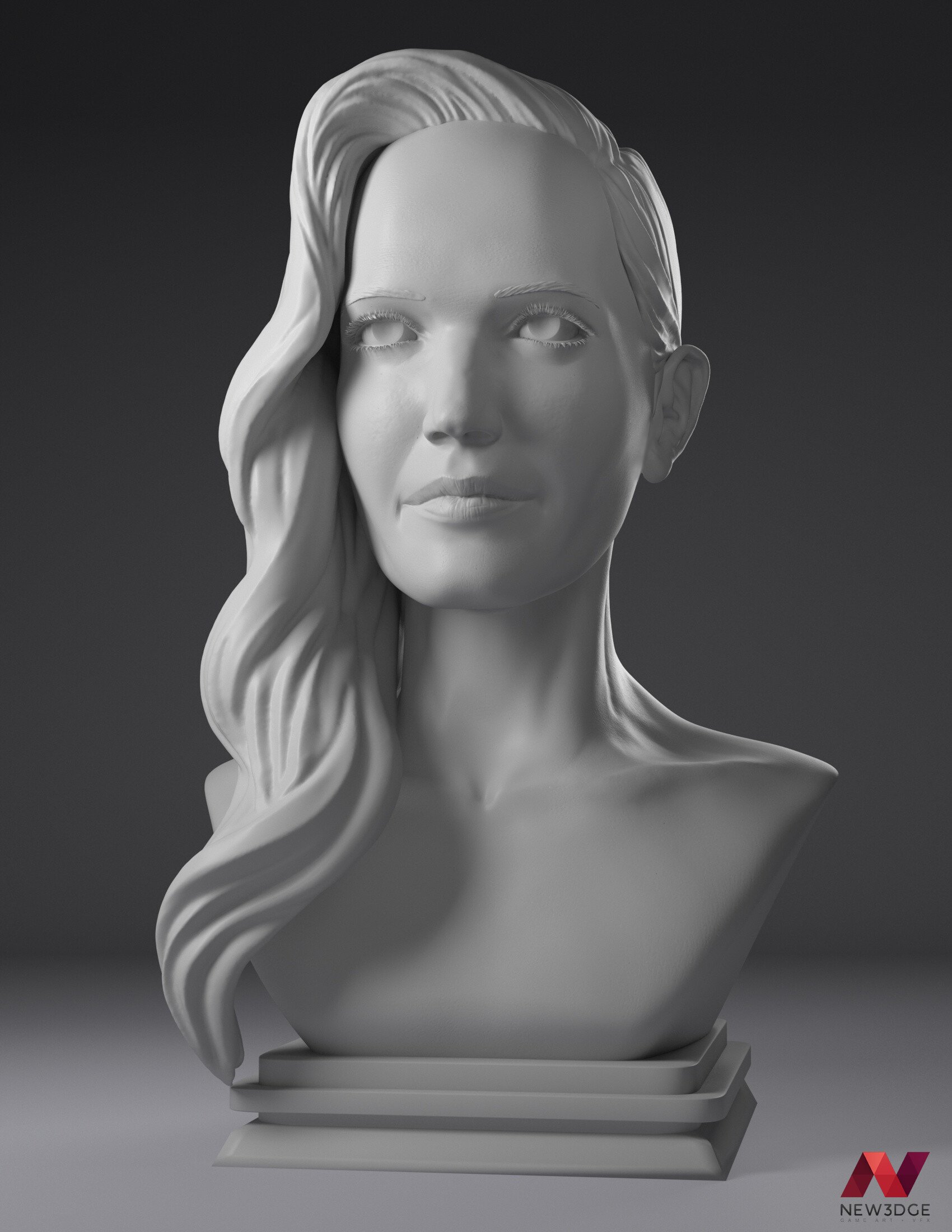 ArtStation - Sculpt Portrait Eva Green