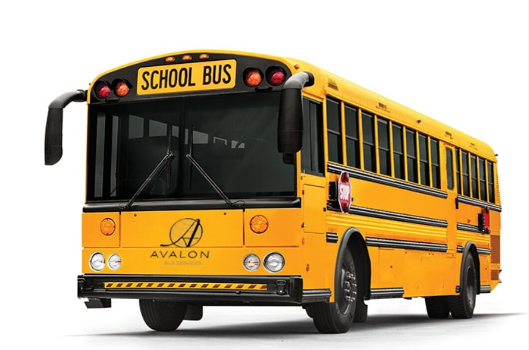 The bus have arrived