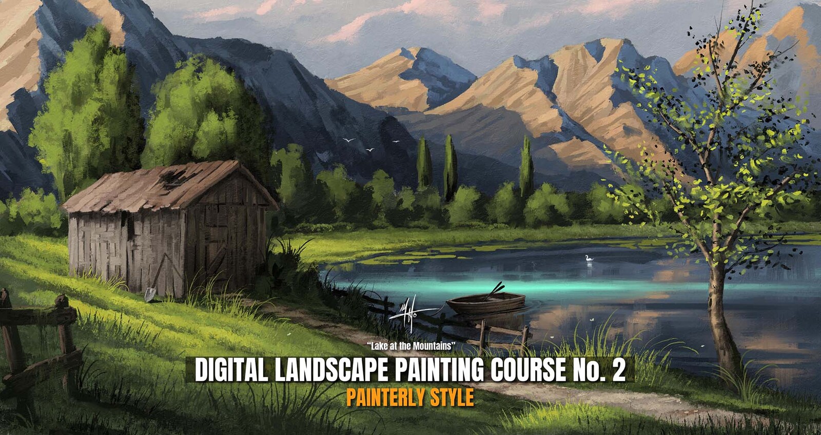 Concept Art and Photoshop Brushes - New Digital Painting Course out