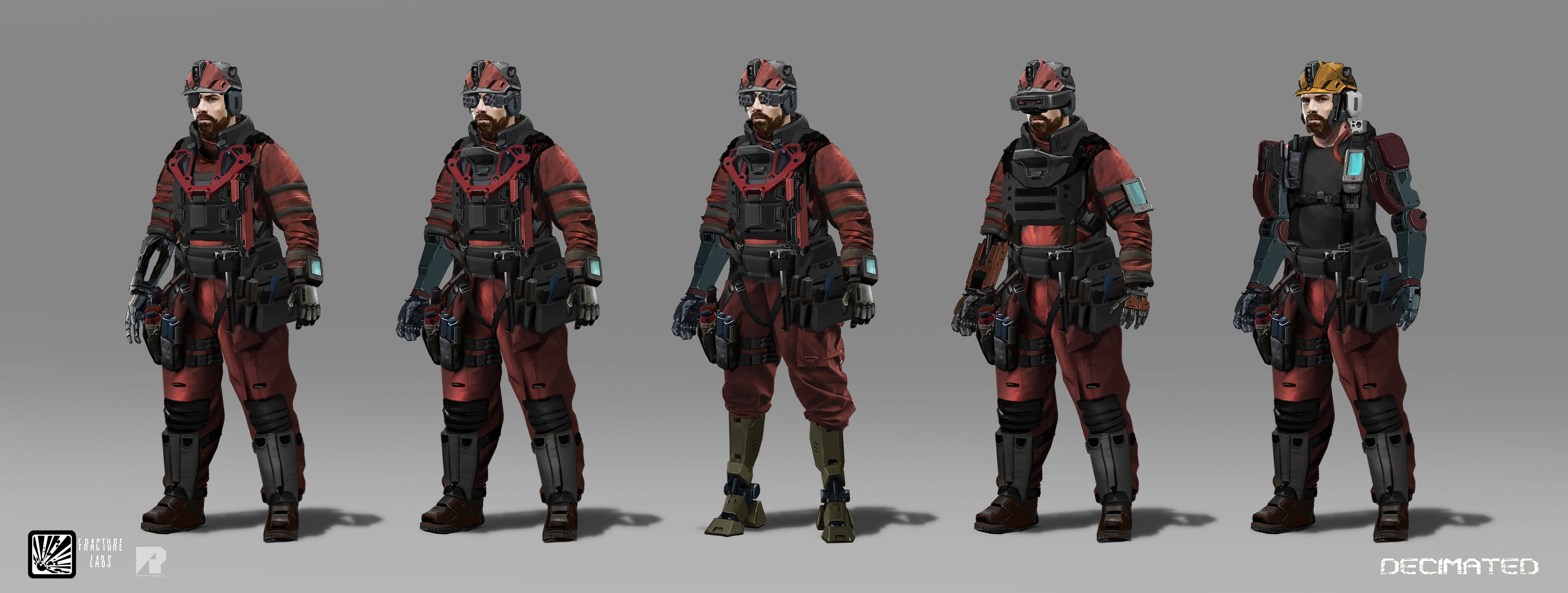 Mechanic concept mood board 3