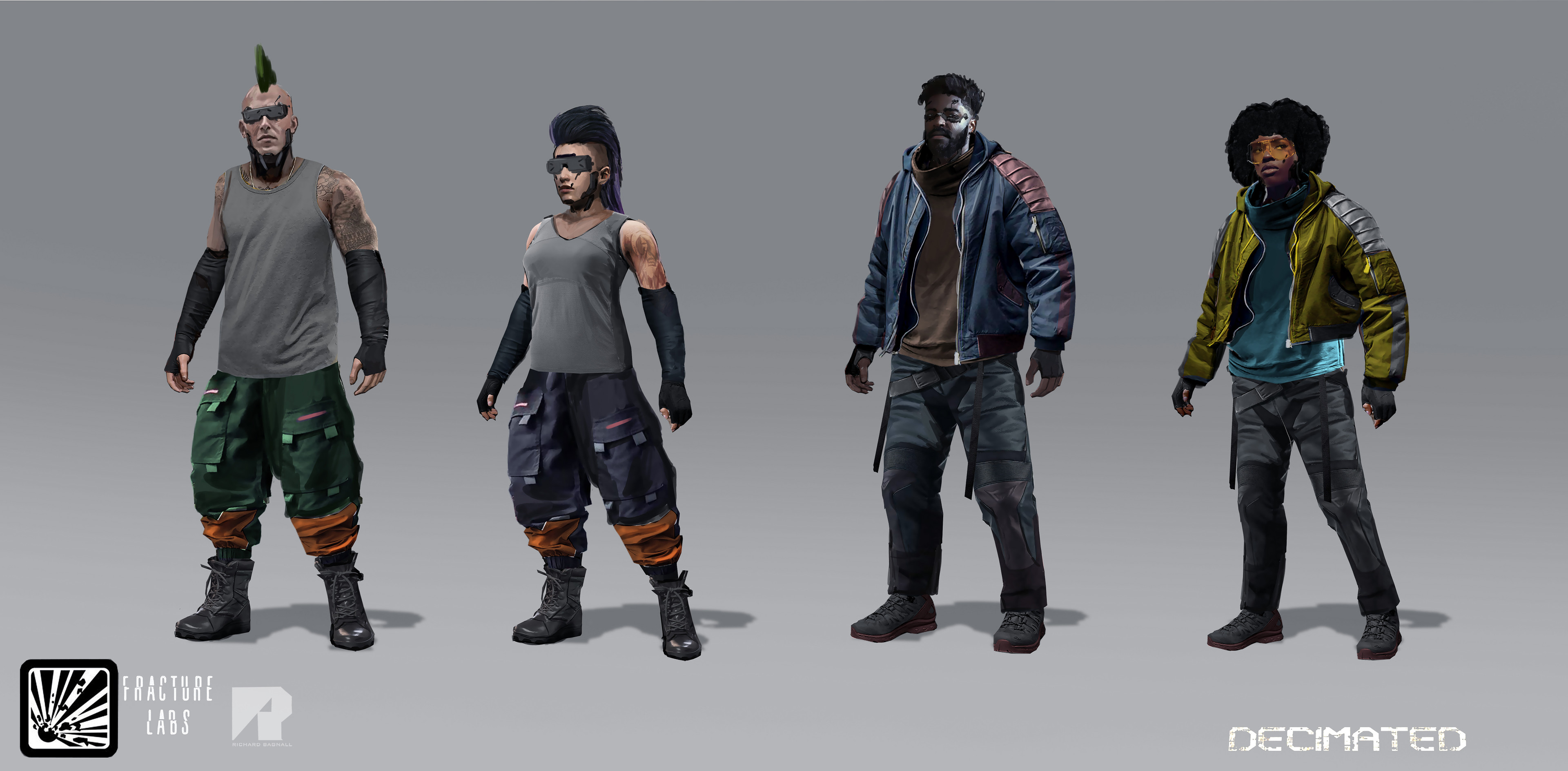 Generic costumes concept mood board 1
