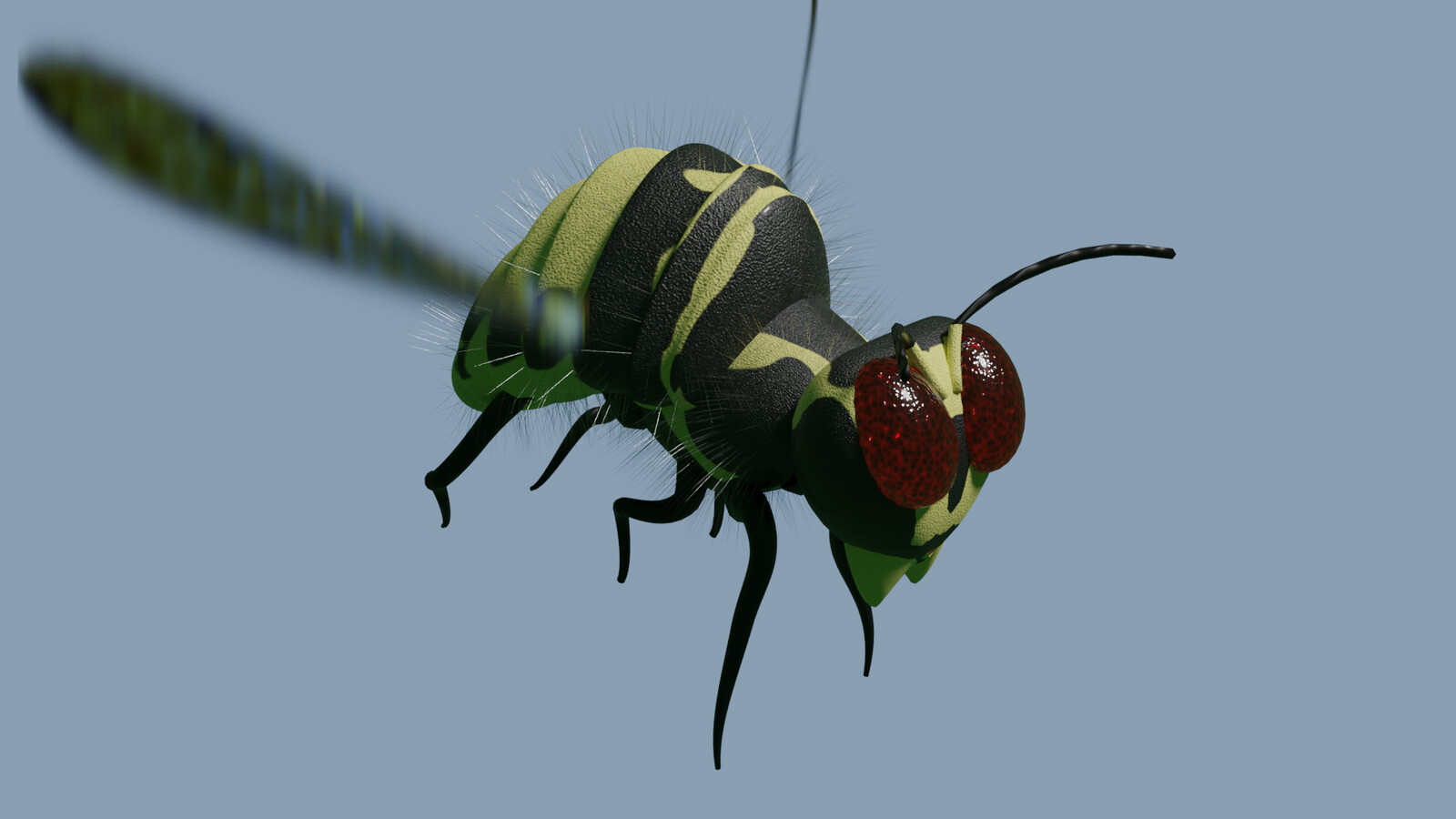 Realistic version of the same hornet