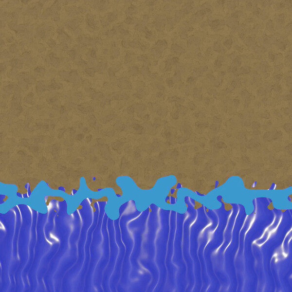 ArtStation - Cool Water 2D Art