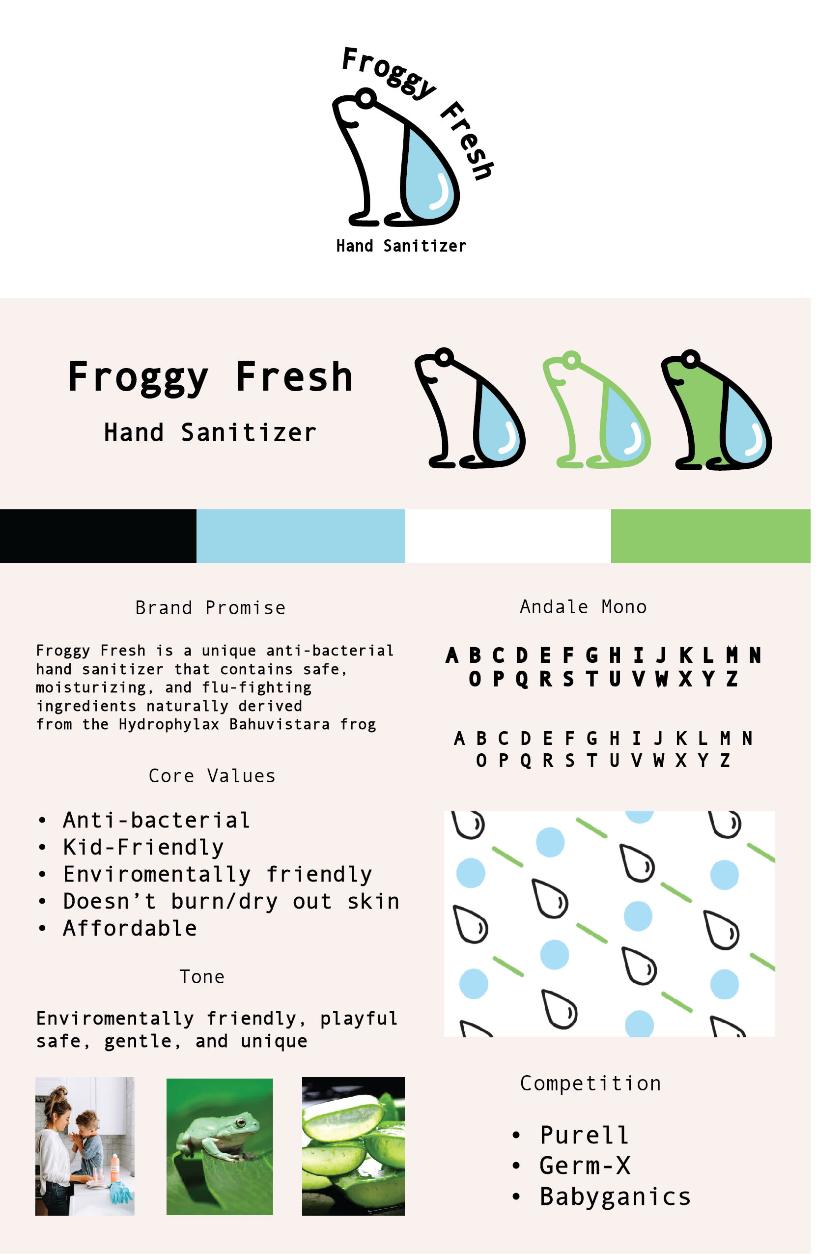 ArtStation Froggy Fresh Brand Sheet