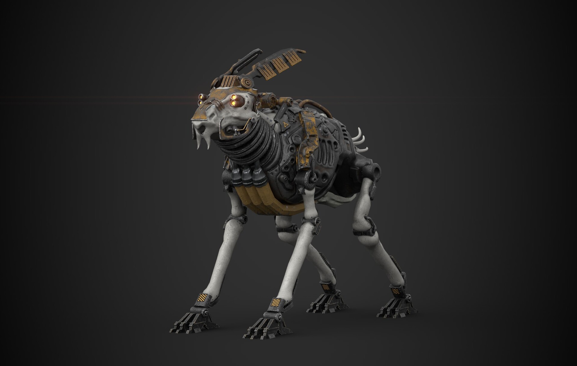 ArtStation - MechRabbit (Creature)