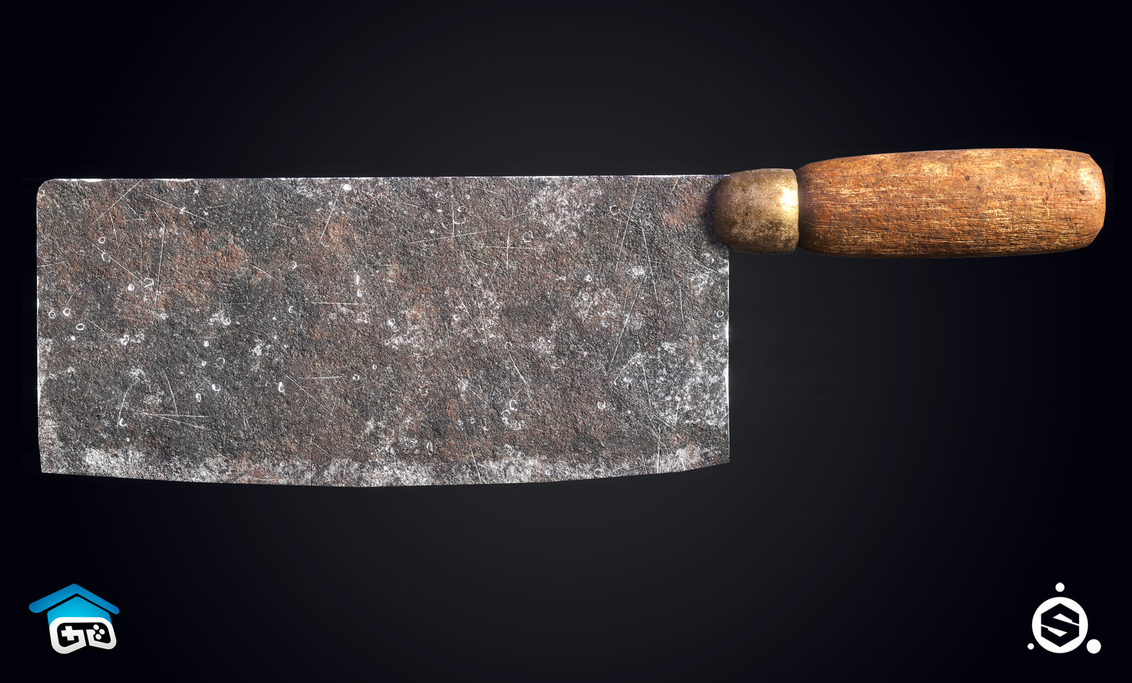 Homemade Game Art Old Cleaver Game Ready