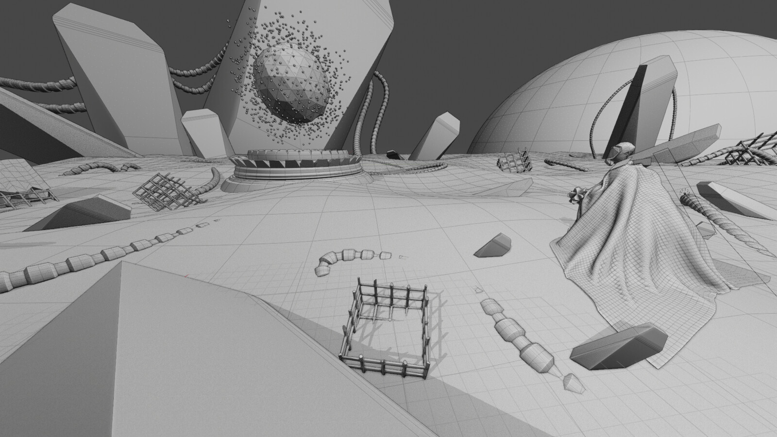 Clay render