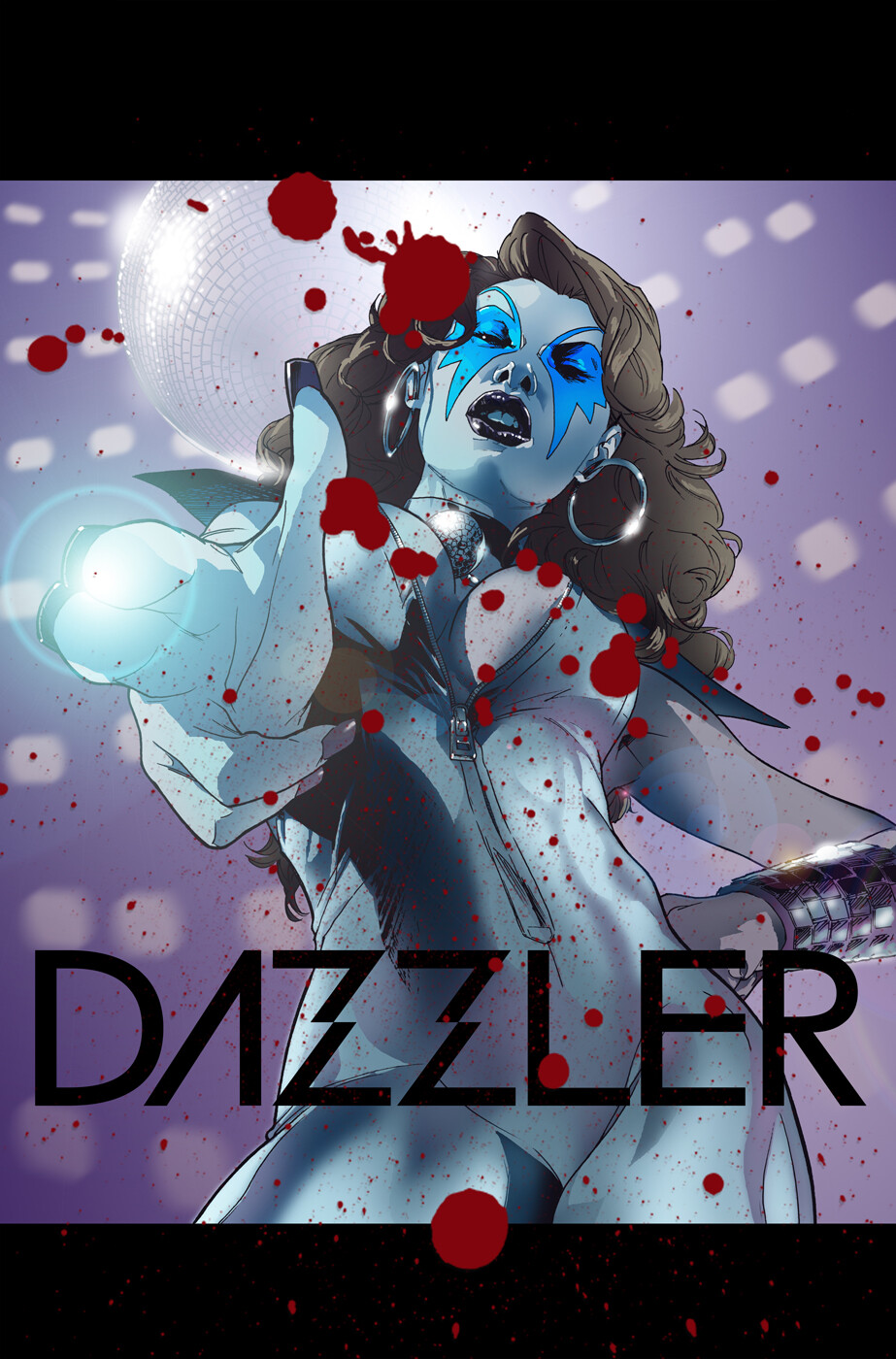 Cover art for the DAZZLER: in the Blood one-shot.