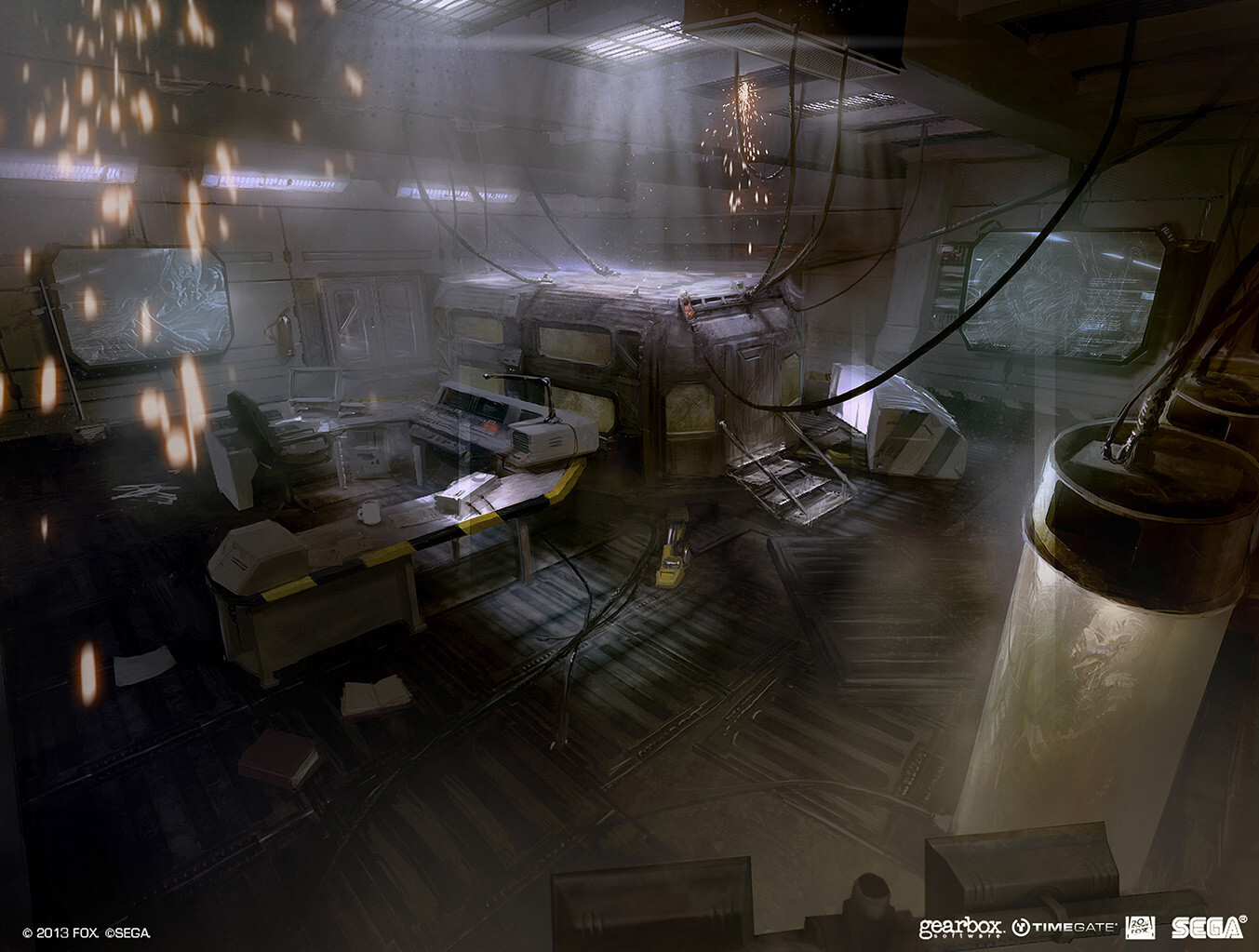 Space Jockey Monitoring Room