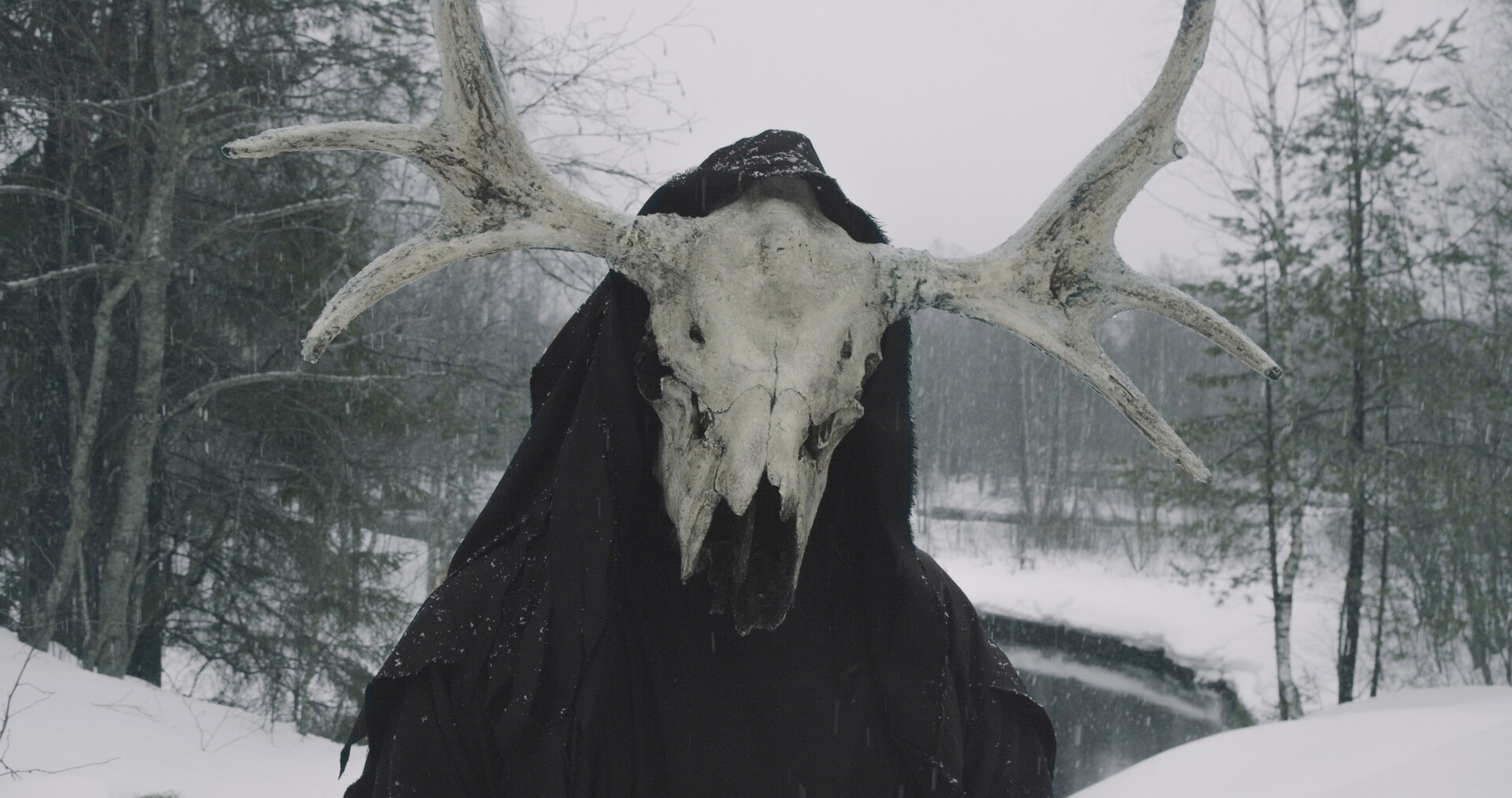ArtStation Shaman's with a mask-moose skull