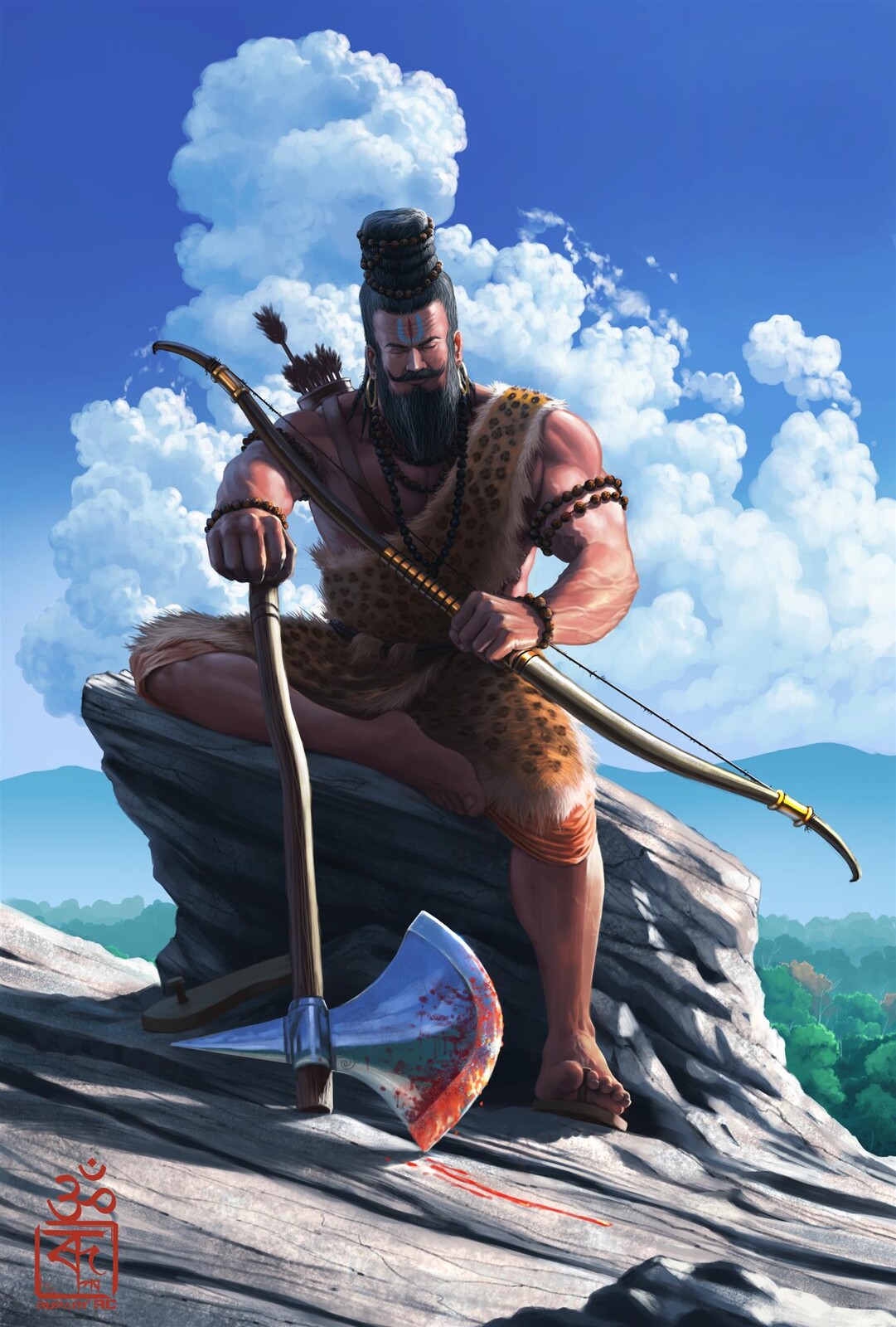 The Gods of Bharat : Bhagavān Parashurama ॐ