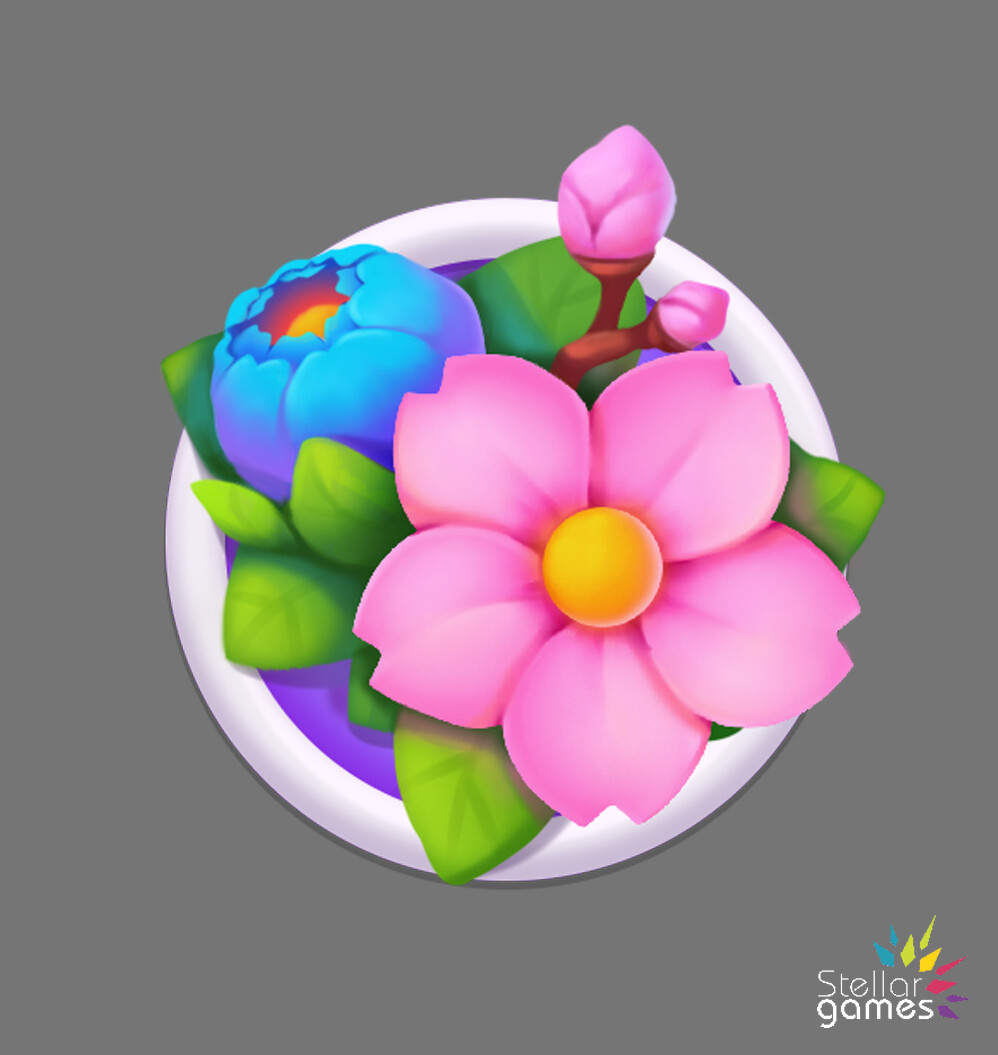 ArtStation - Flower Icon