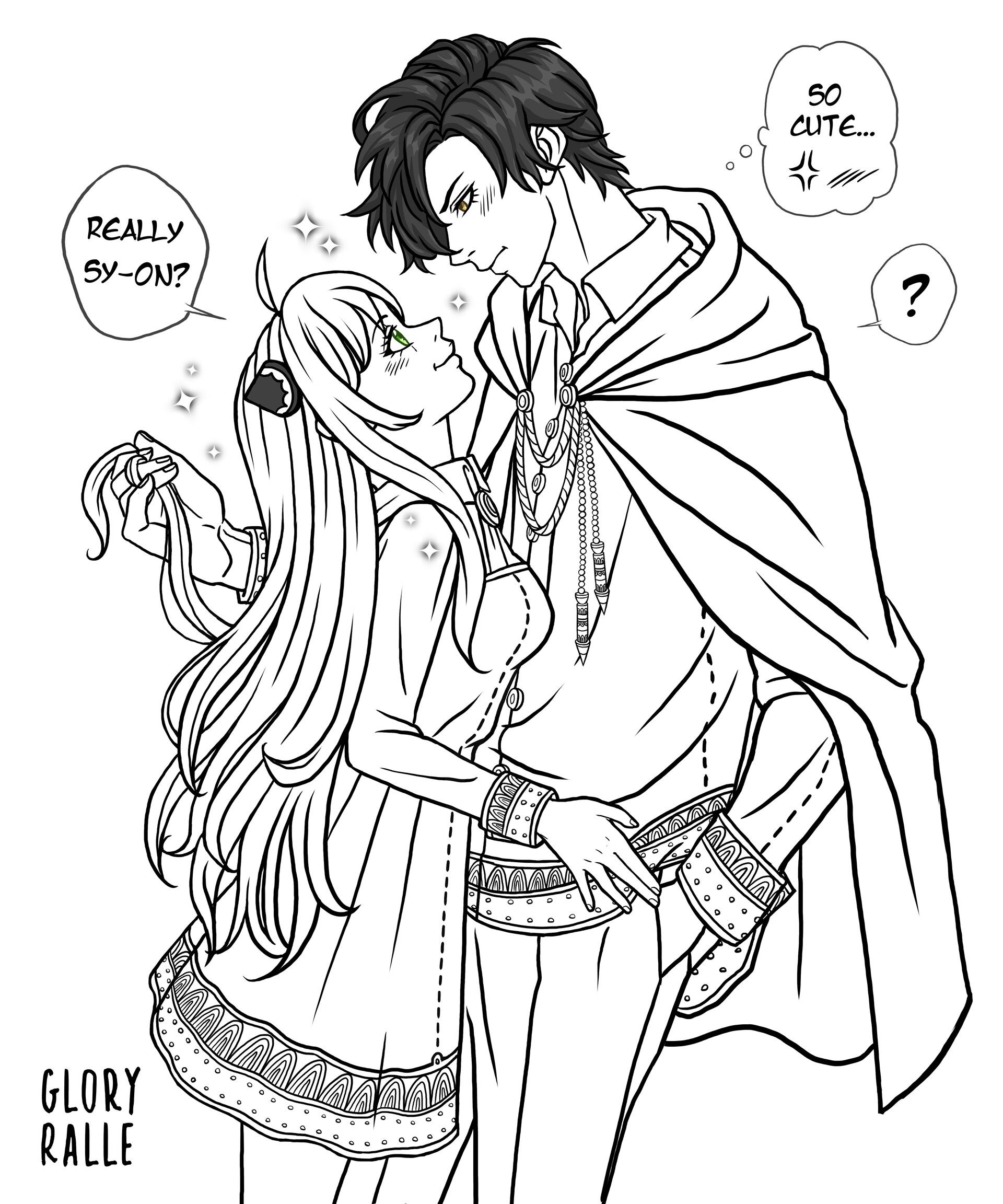 Glory Ralle SpyxFamily Damian and Anya Fan Art