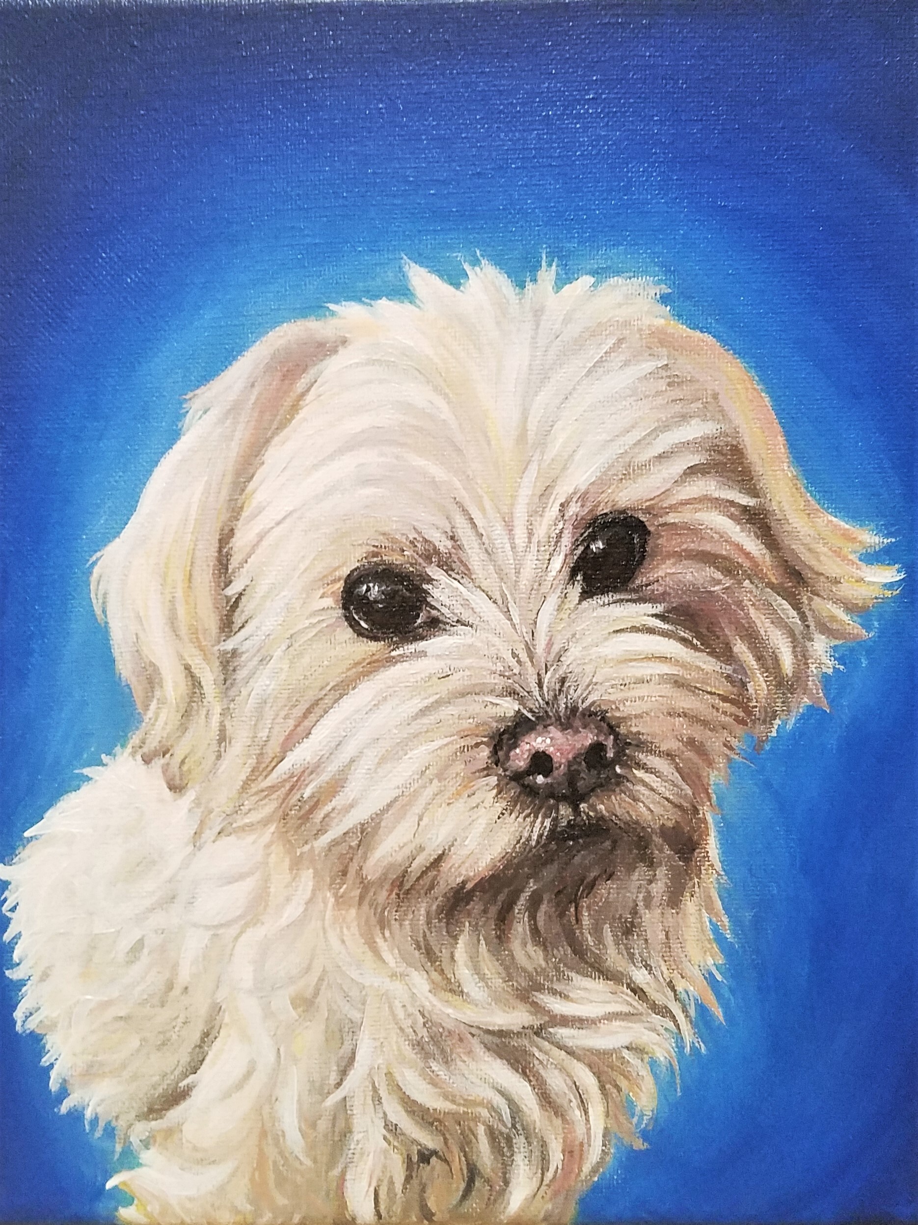 ArtStation - Pounce, portrait of a little pup