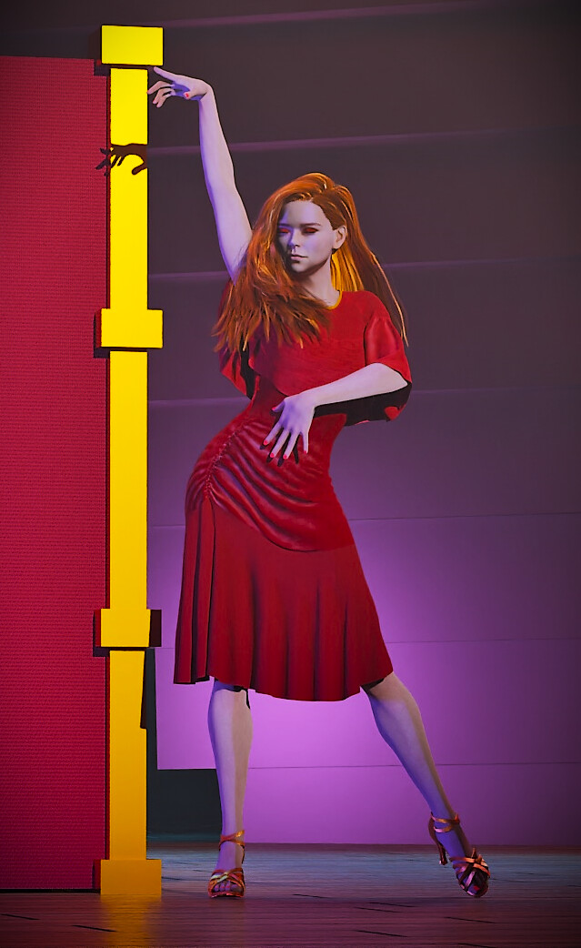 Amazon prime clearance red dress commercial