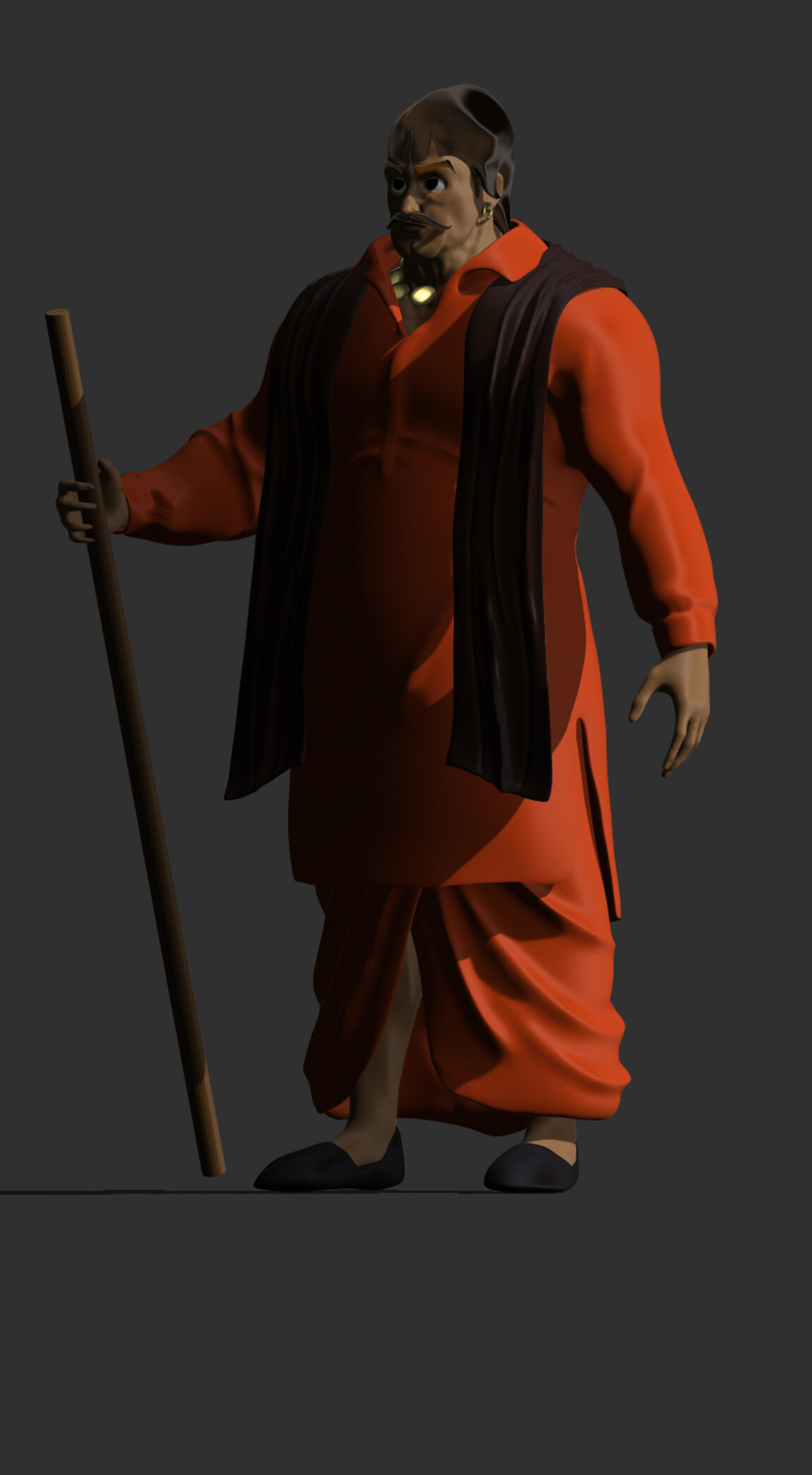 ArtStation - Haibat Khan 3D Character Design / Sherkhan Movie