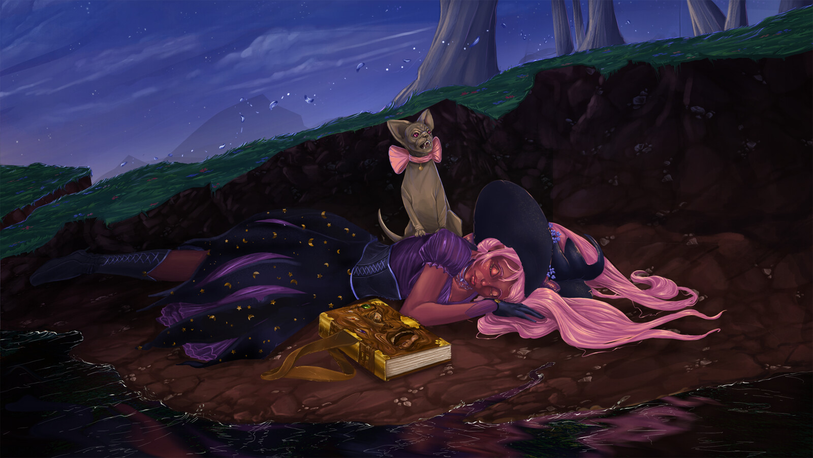 "Lythe on the River Bank" from Lythe the Witch