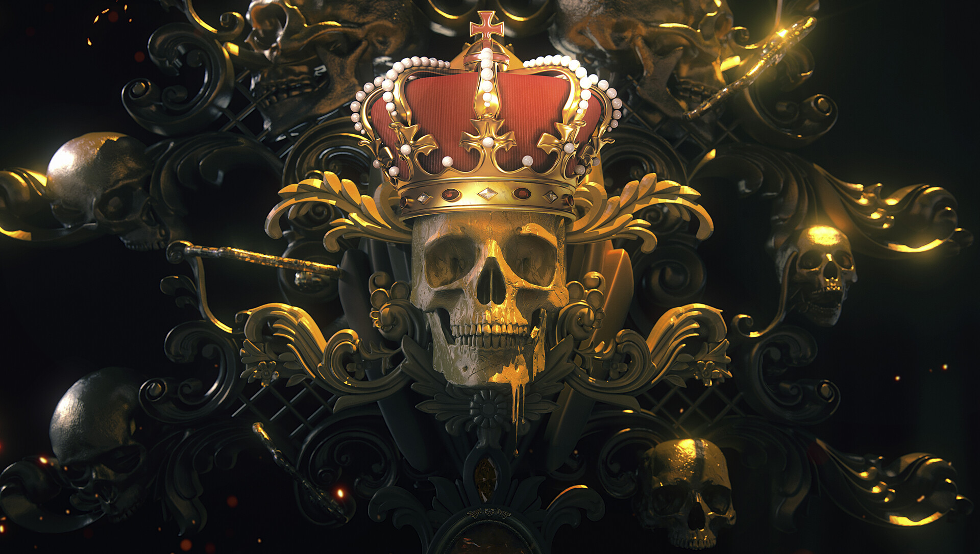 ArtStation Skull King